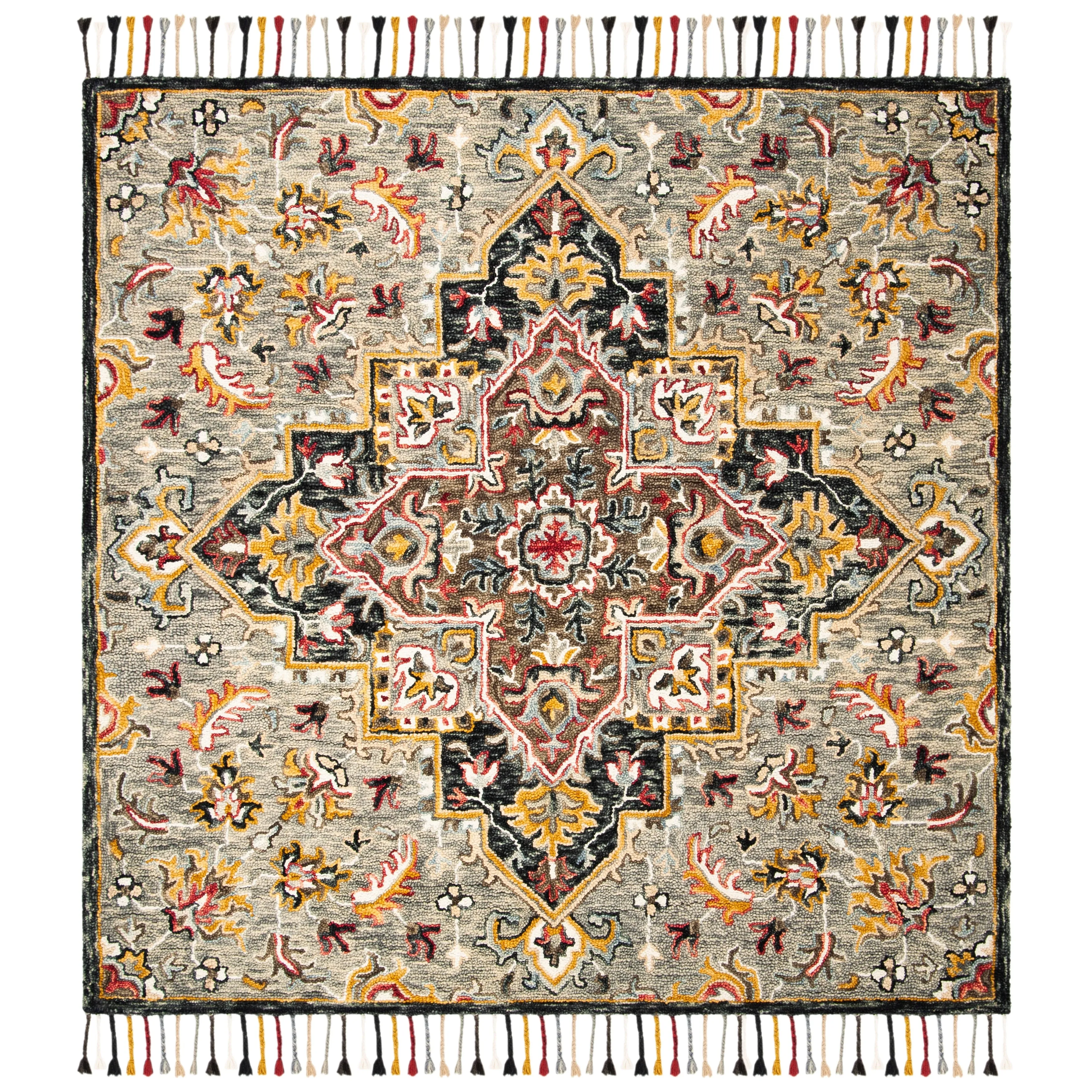 SAFAVIEH Handmade Aspen Olinta Boho Tribal Wool Rug