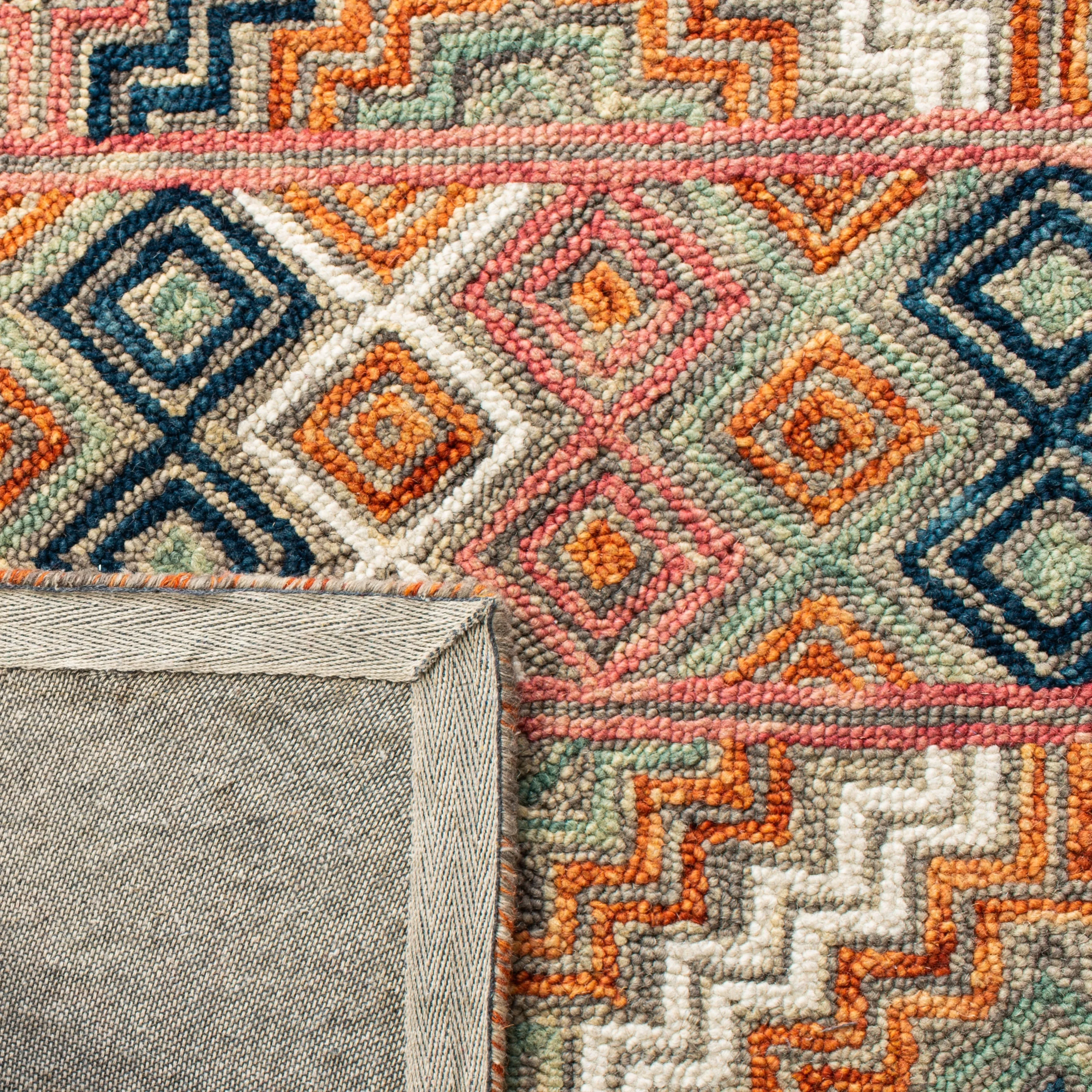 SAFAVIEH Handmade Aspen Perline Bohemian & Eclectic Tribal Wool