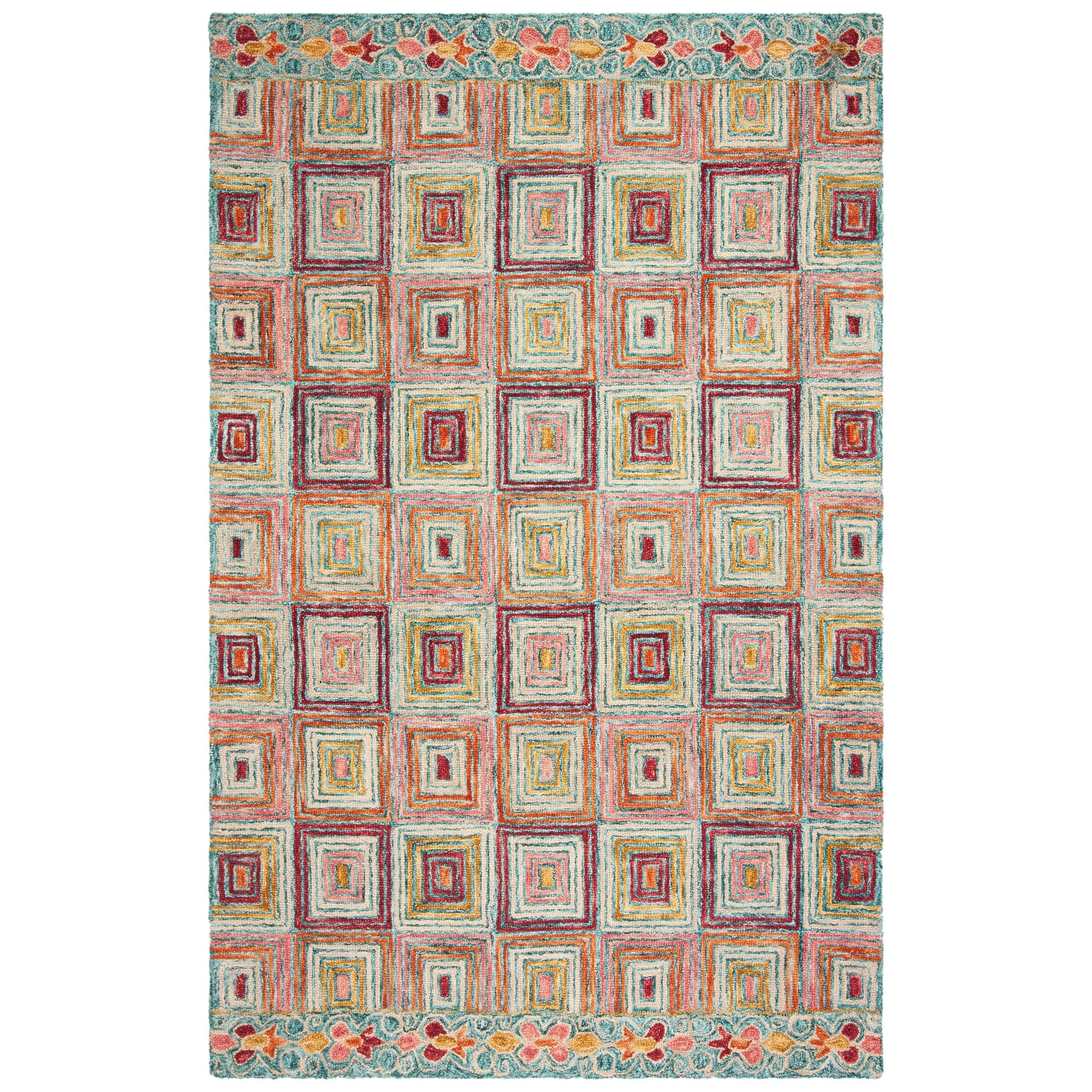 SAFAVIEH Handmade Aspen Romanina Bohemian & Eclectic Tribal Wool