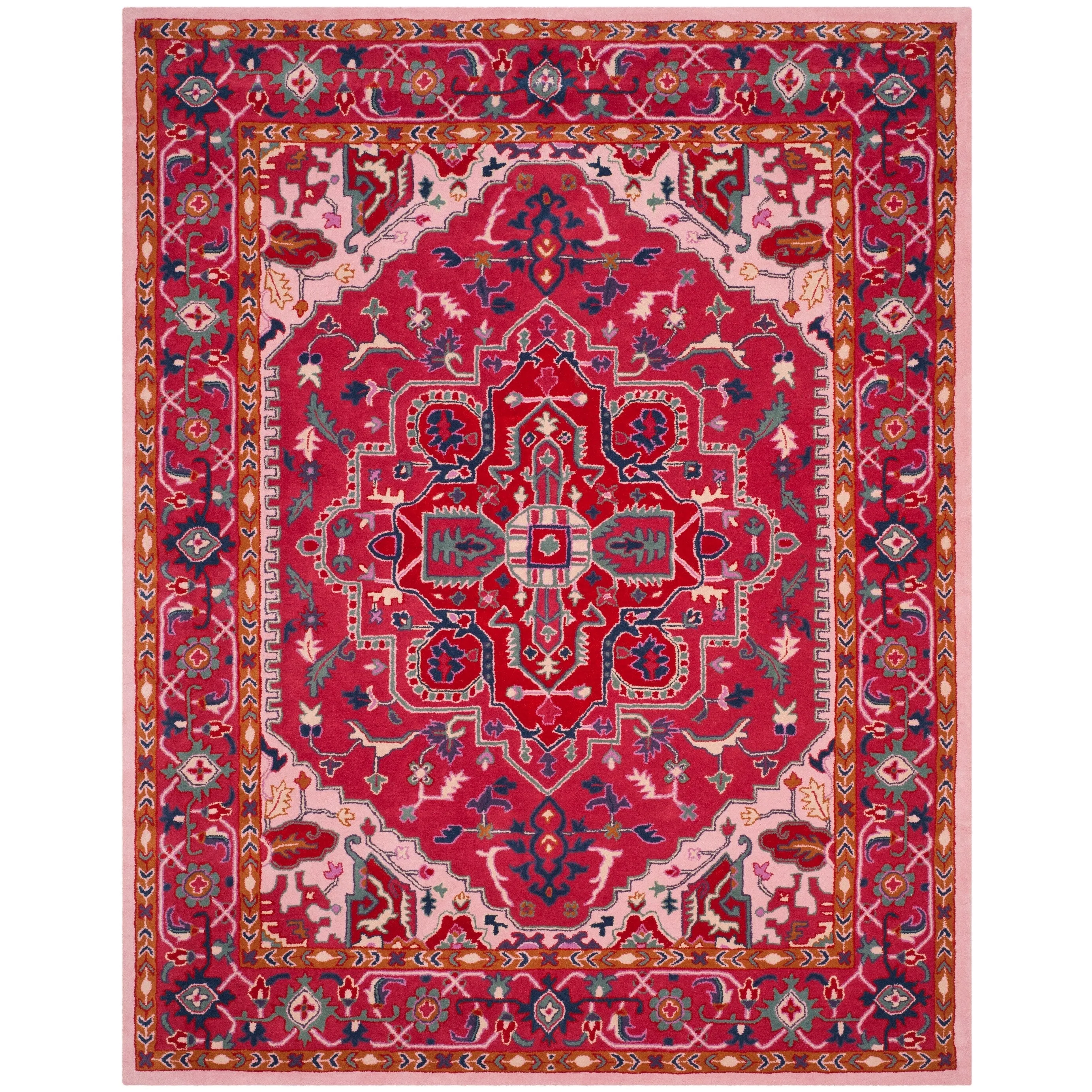 SAFAVIEH Handmade Bellagio Antine Modern Oriental Wool Rug
