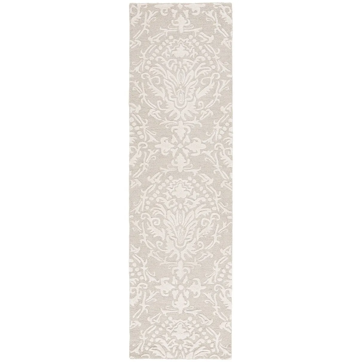 SAFAVIEH Handmade Blossom Ambroisine Modern Floral Wool Rug