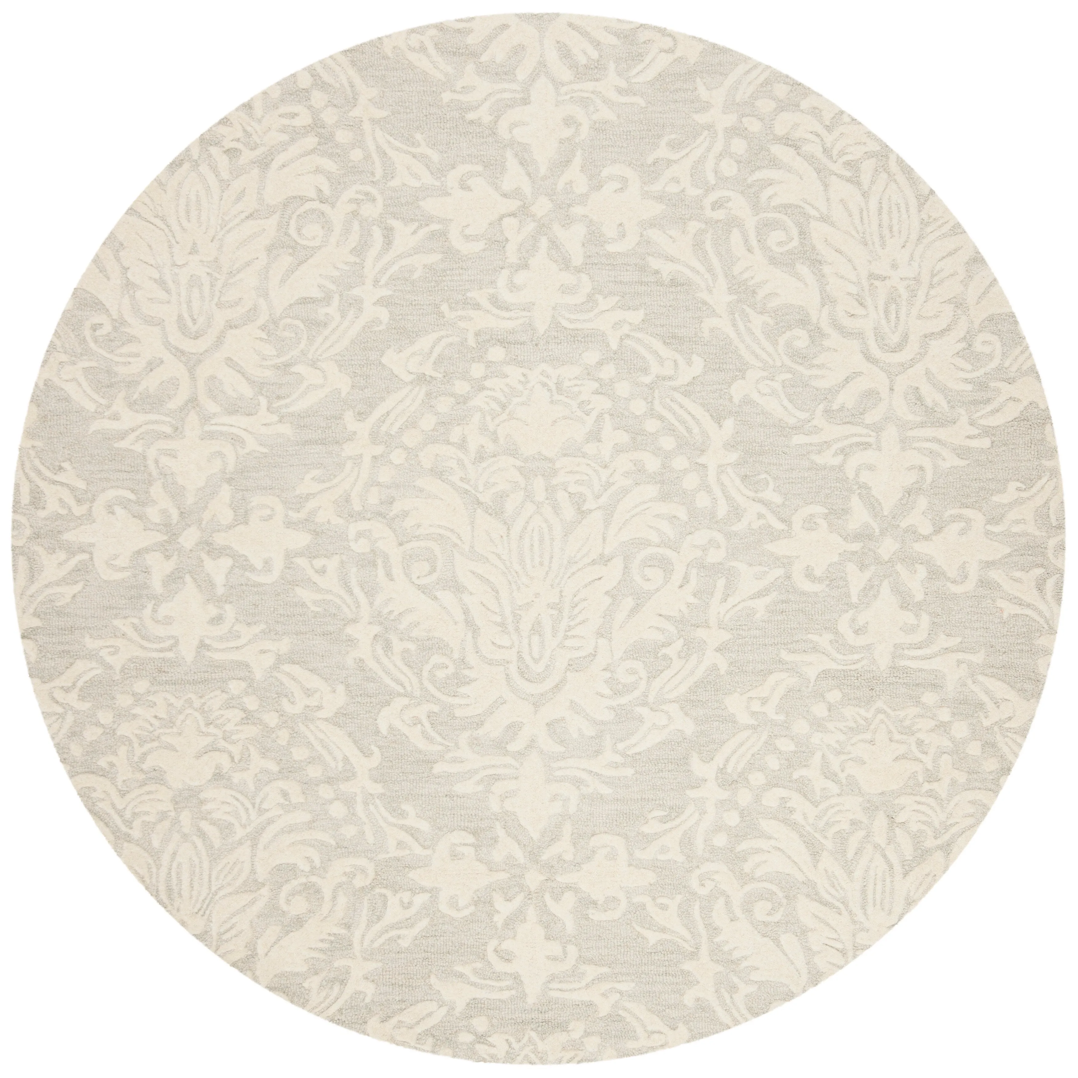 SAFAVIEH Handmade Blossom Ambroisine Modern Floral Wool Rug