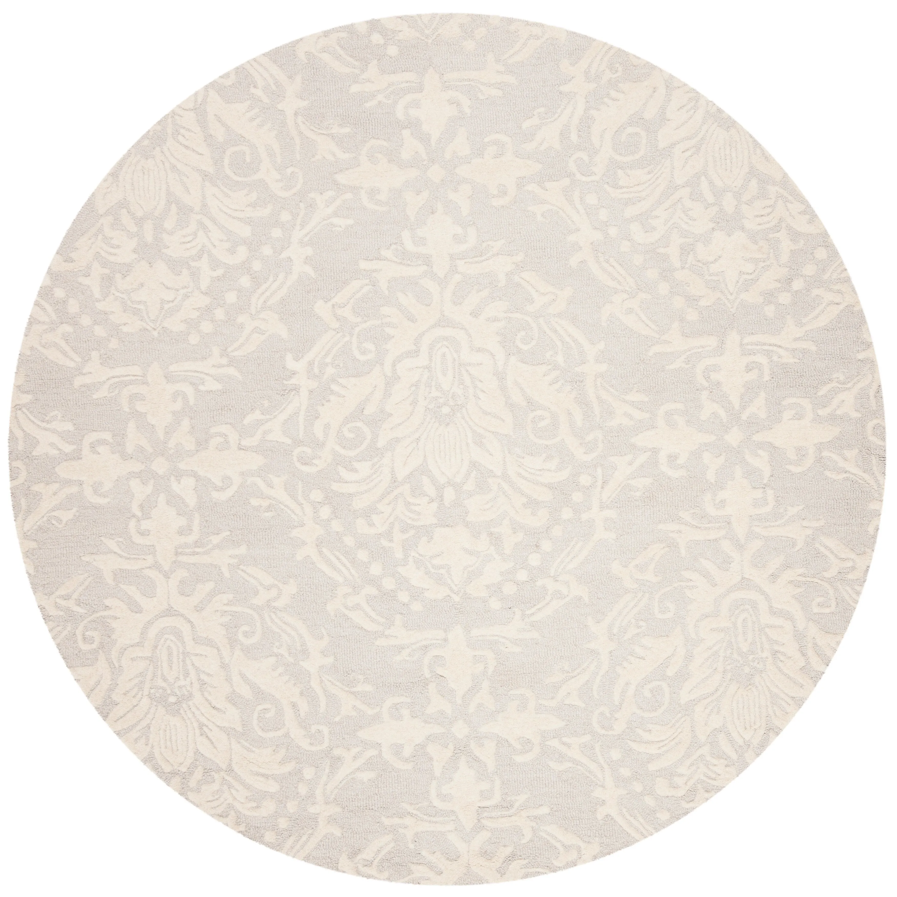 SAFAVIEH Handmade Blossom Ambroisine Modern Floral Wool Rug