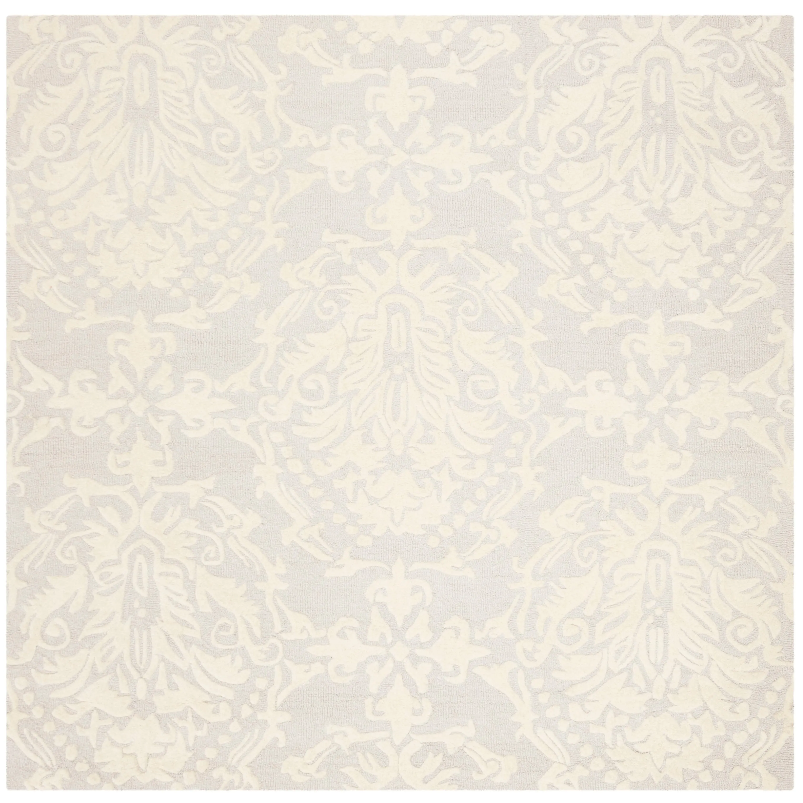 SAFAVIEH Handmade Blossom Ambroisine Modern Floral Wool Rug