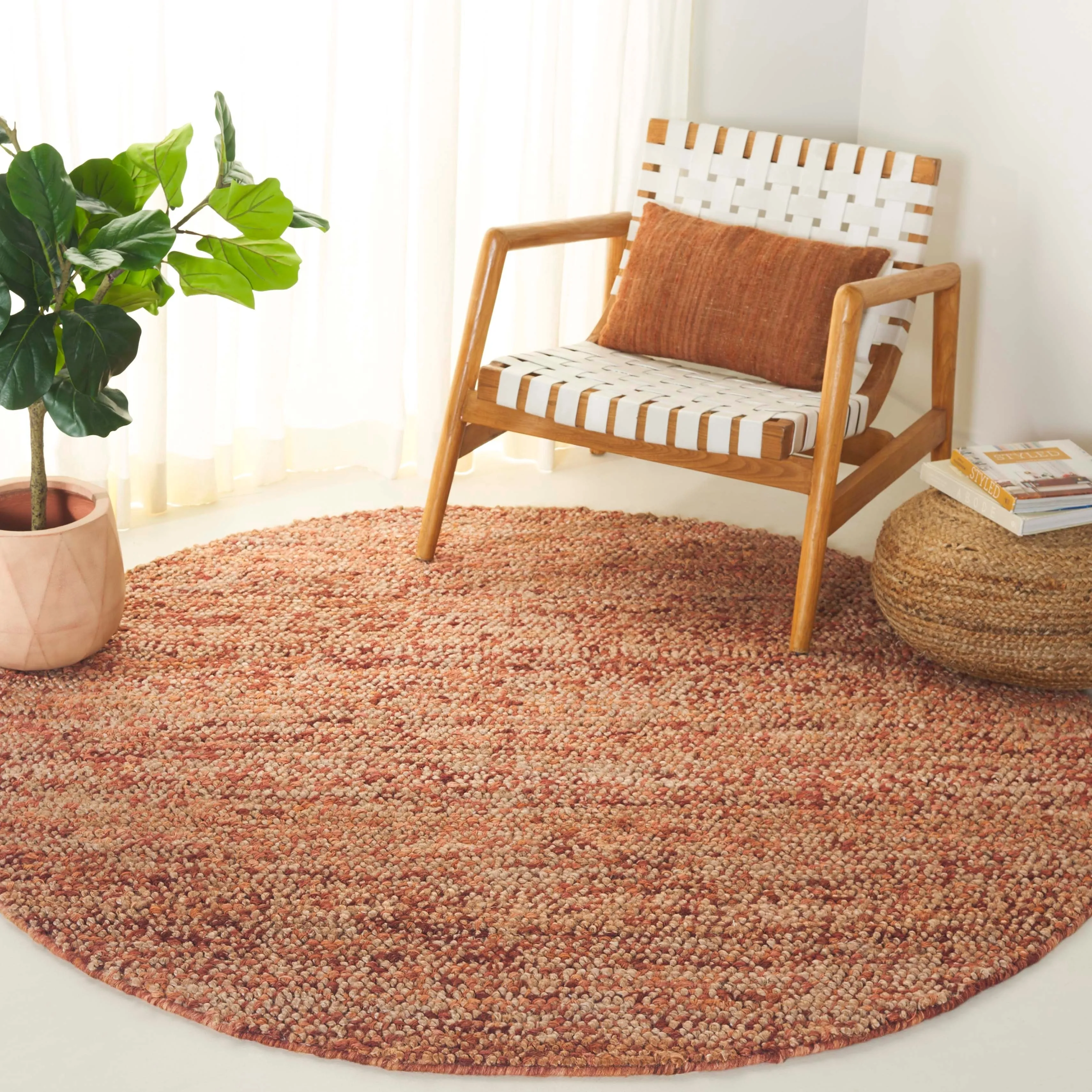 SAFAVIEH Handmade Bohemian Ancilla Jute Rug