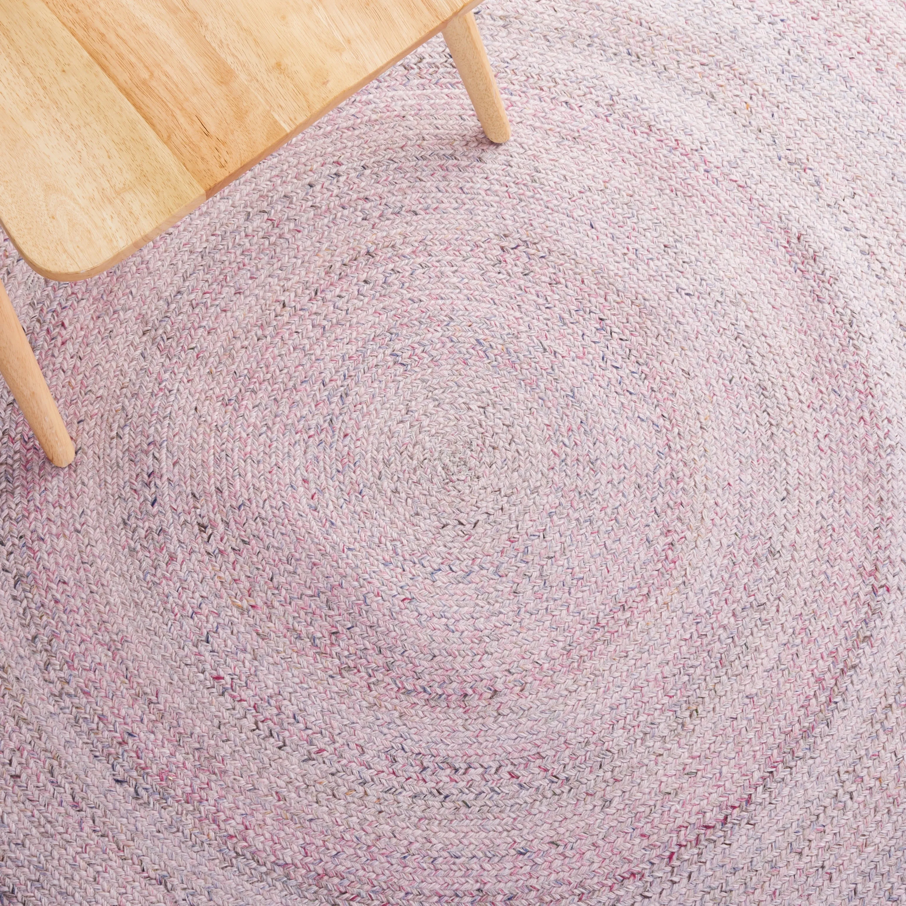 SAFAVIEH Handmade Braided Anastasie Round Rug
