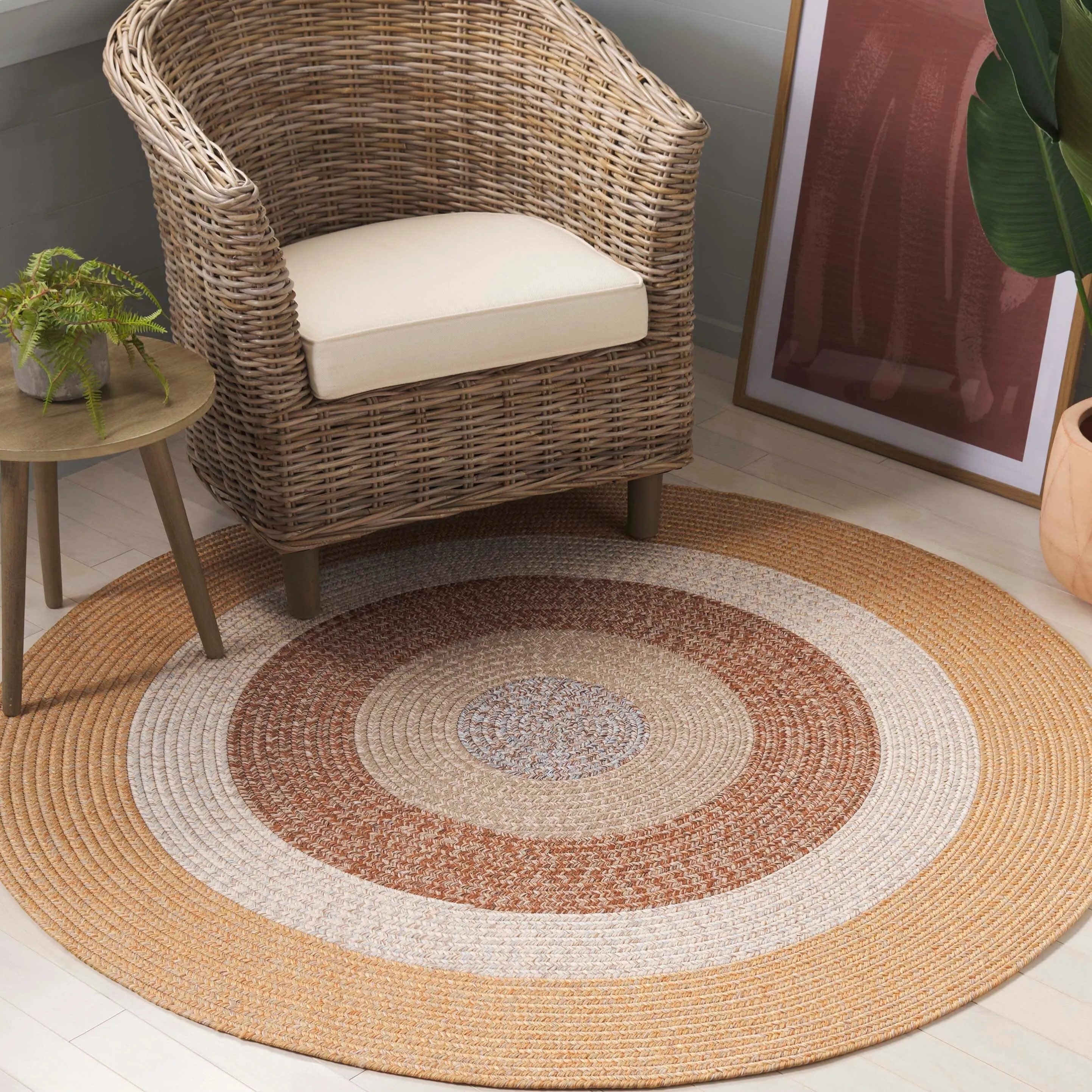 SAFAVIEH Handmade Braided Ecenur Indoor/Outdoor Machine Washable Rug