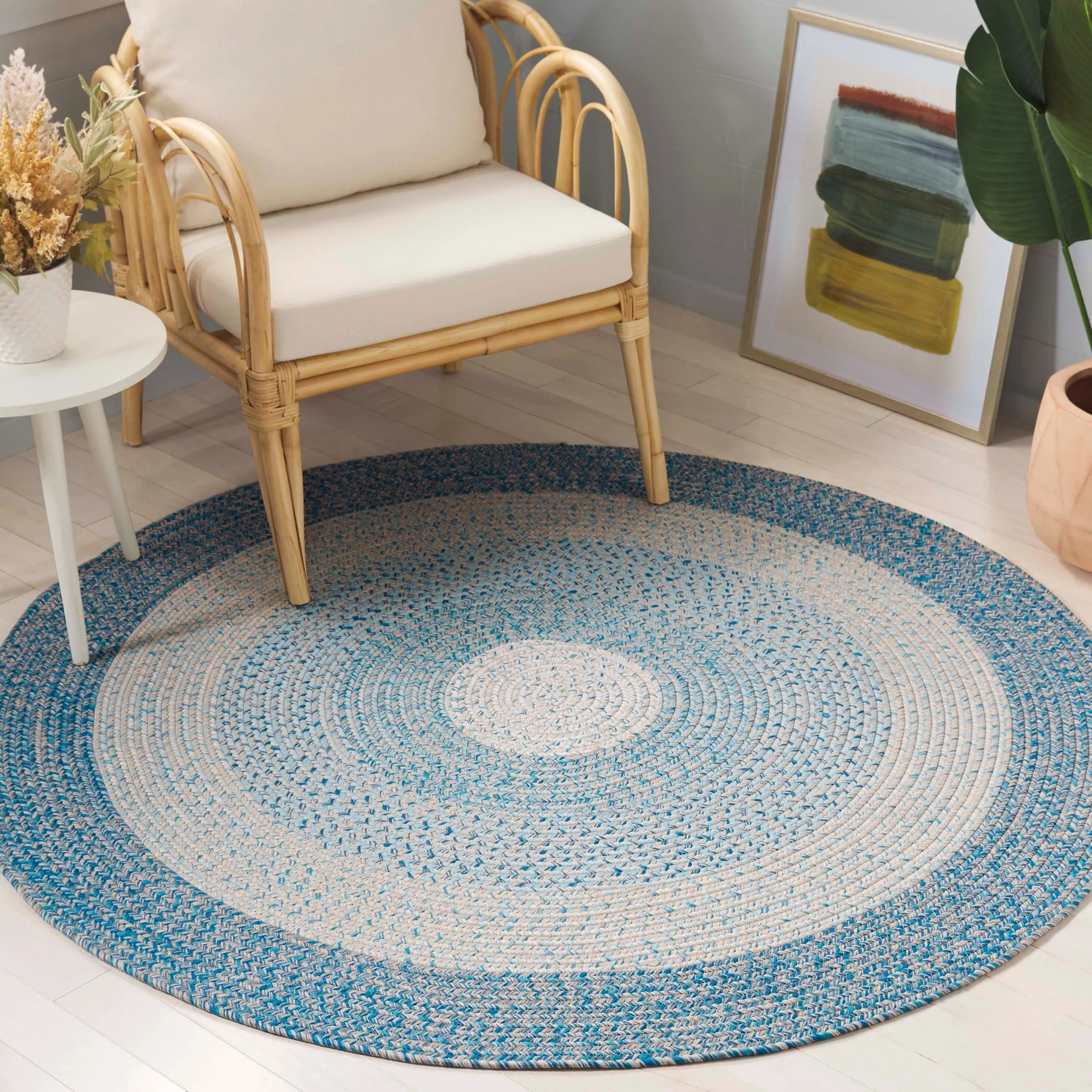 SAFAVIEH Handmade Braided Ecenur Indoor/Outdoor Machine Washable Rug