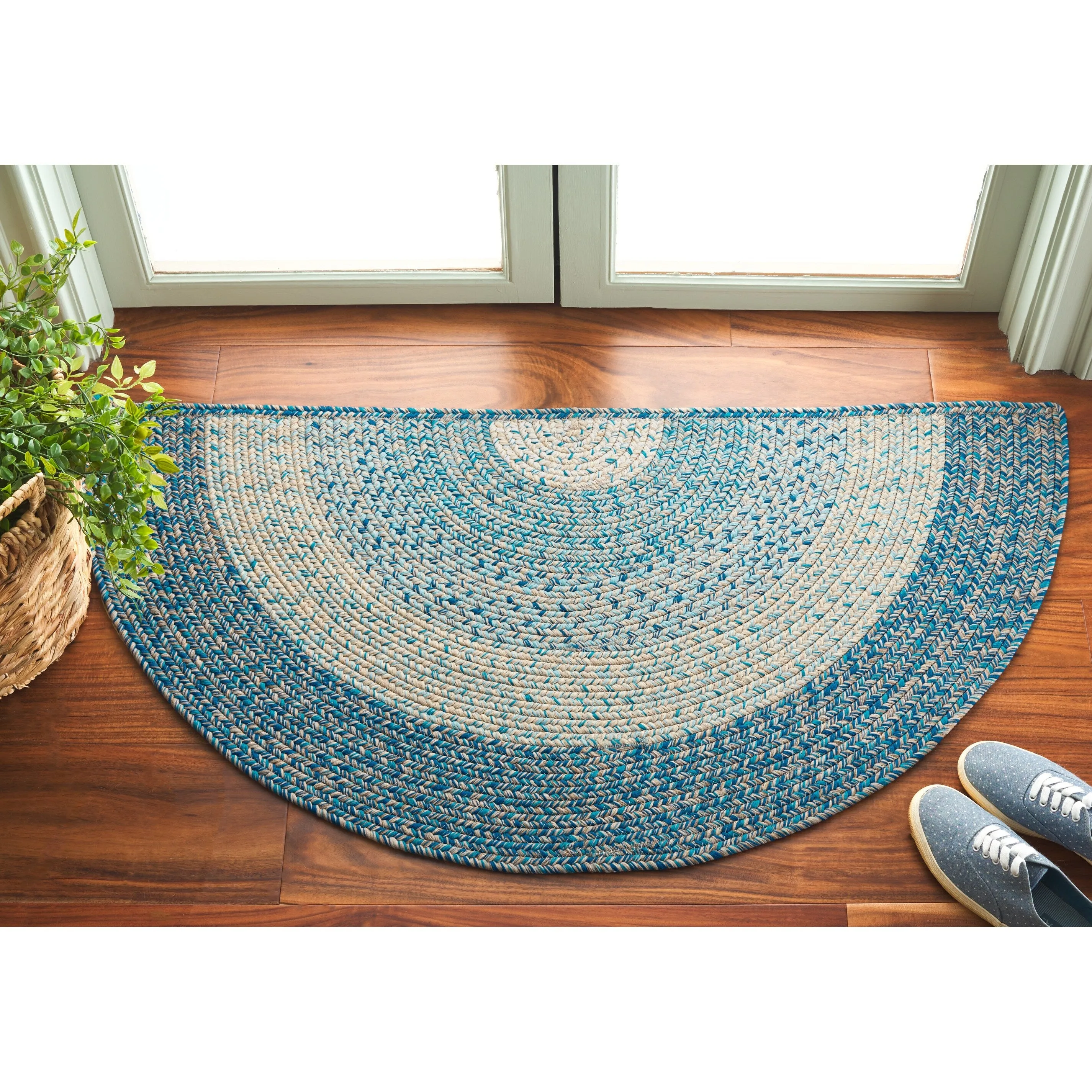SAFAVIEH Handmade Braided Ecenur Indoor/Outdoor Machine Washable Rug