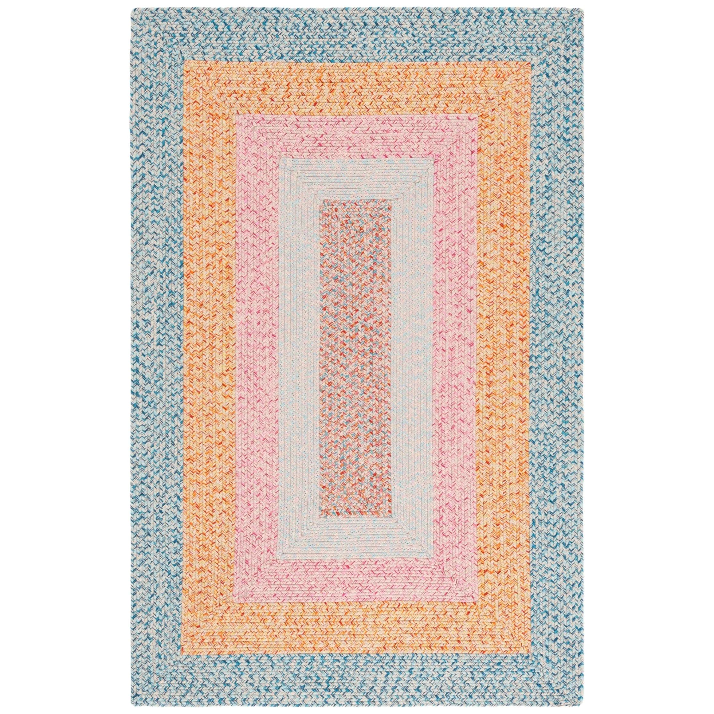 SAFAVIEH Handmade Braided Ecenur Indoor/Outdoor Machine Washable Rug