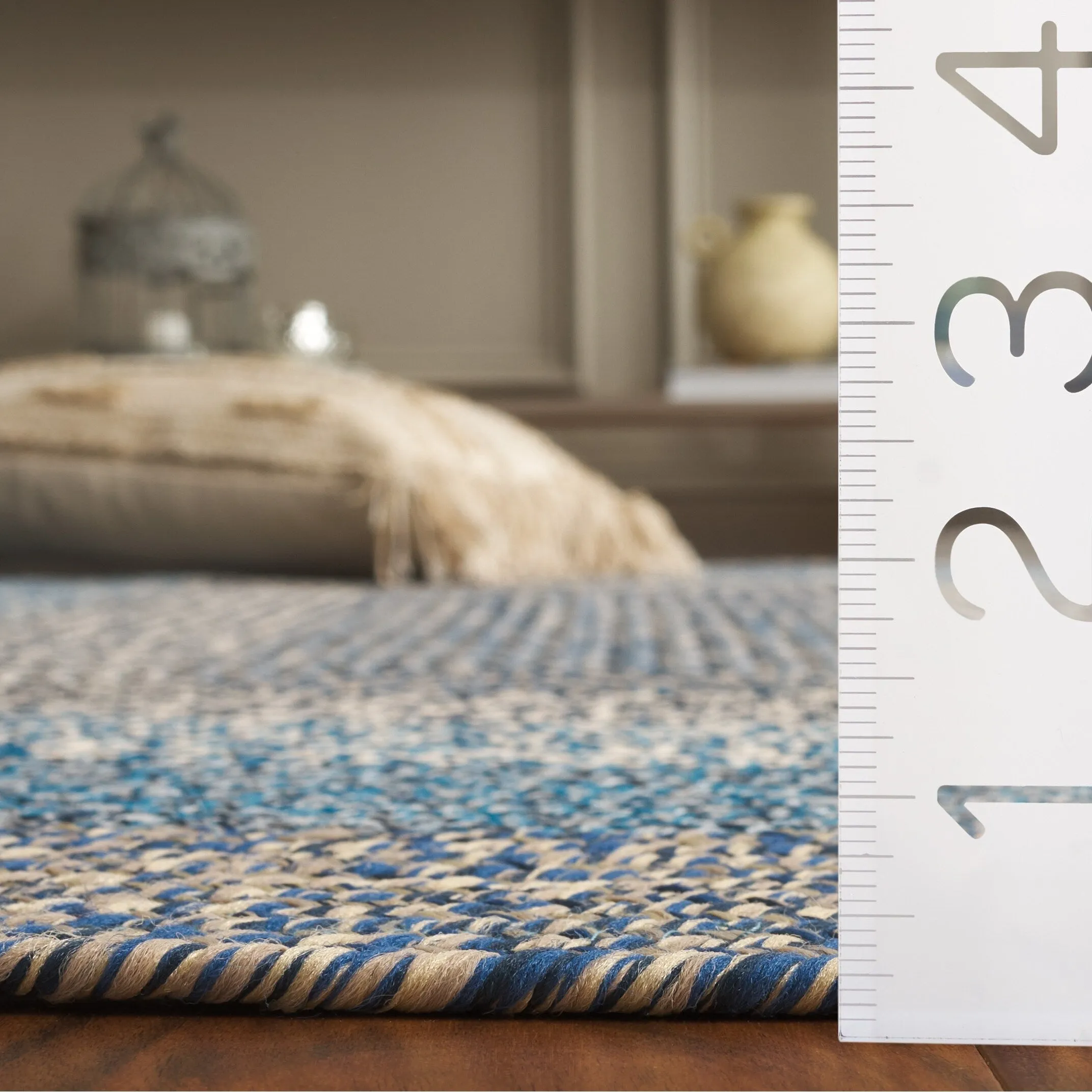 SAFAVIEH Handmade Braided Ecenur Indoor/Outdoor Machine Washable Rug