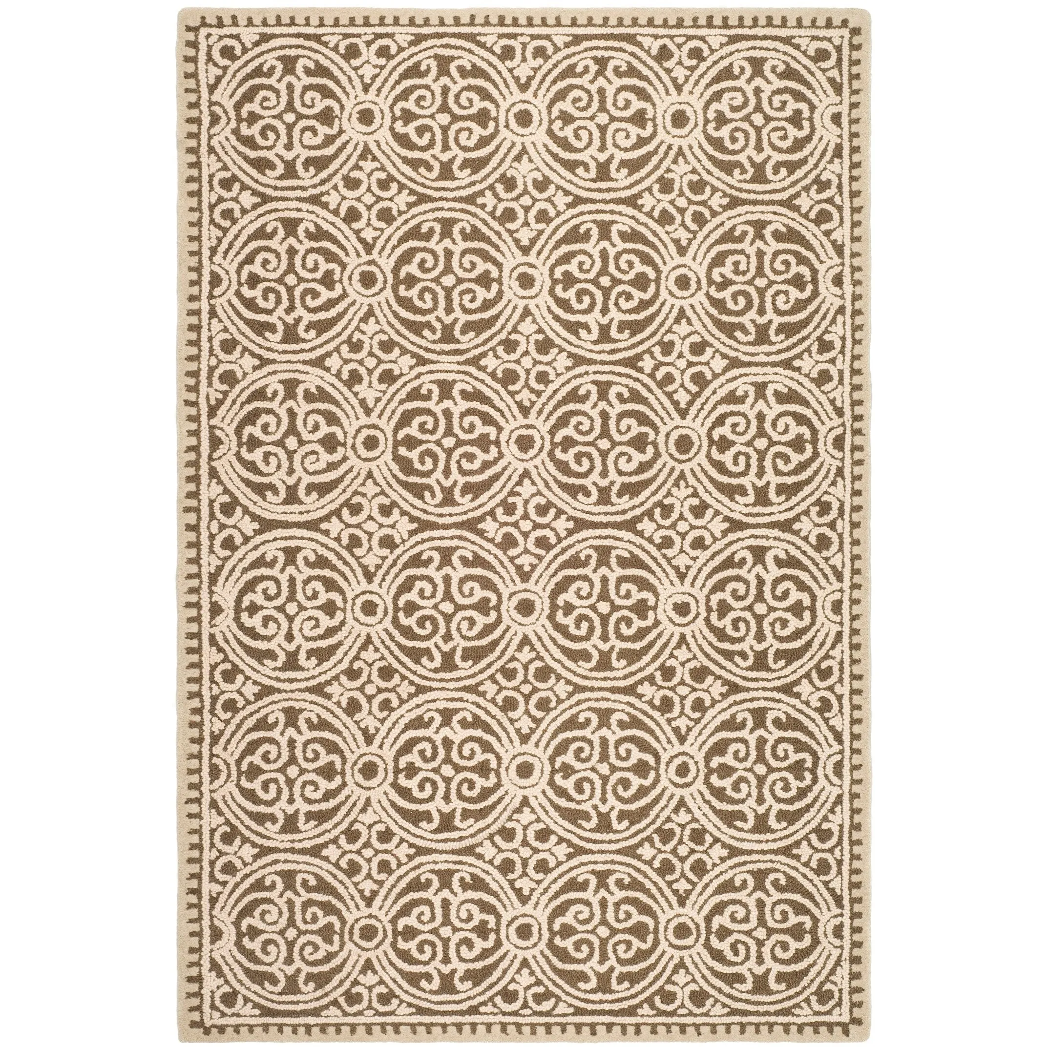 SAFAVIEH Handmade Cambridge Angiola Modern Moroccan Wool Rug