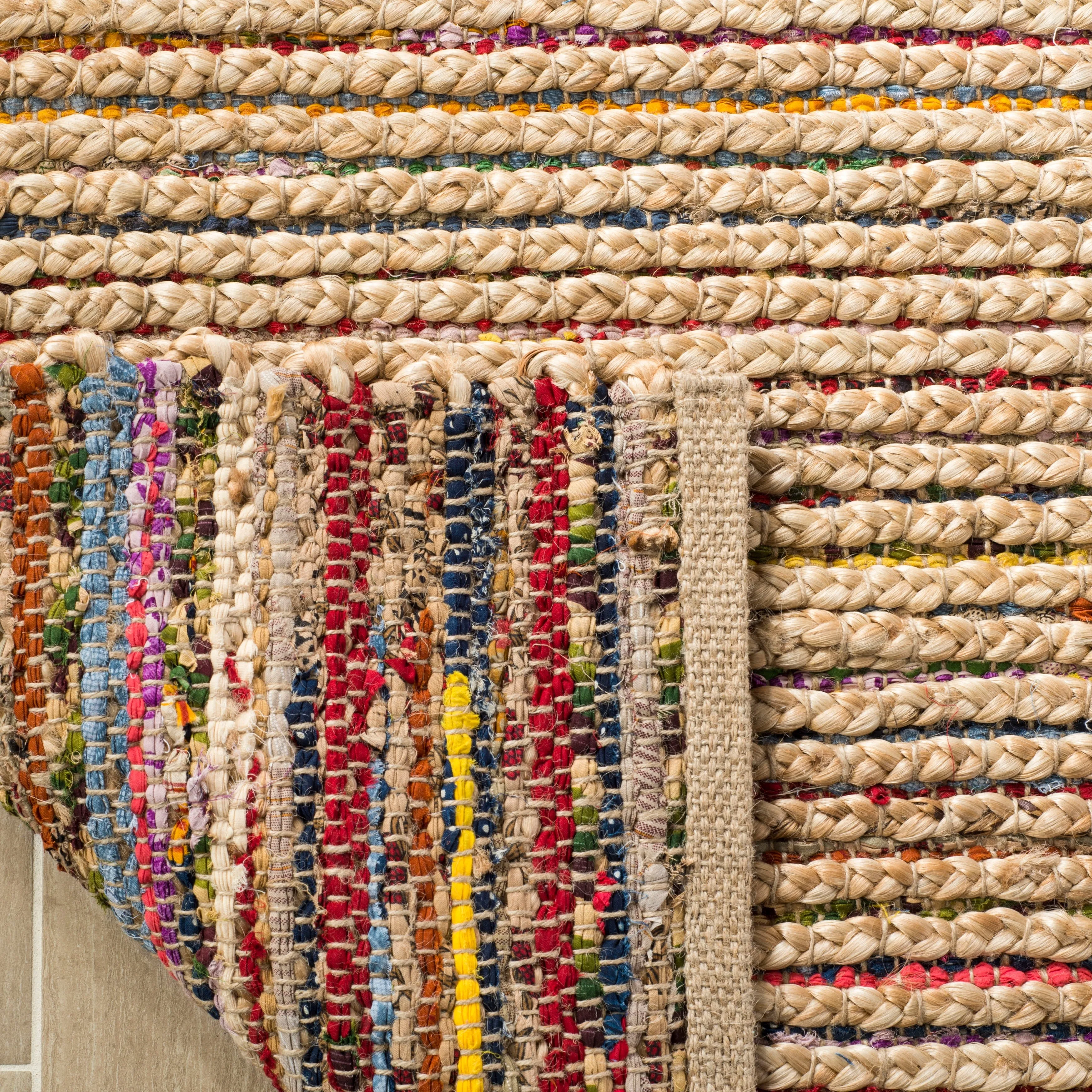 SAFAVIEH Handmade Cape Cod Anjana Coastal Jute Rug