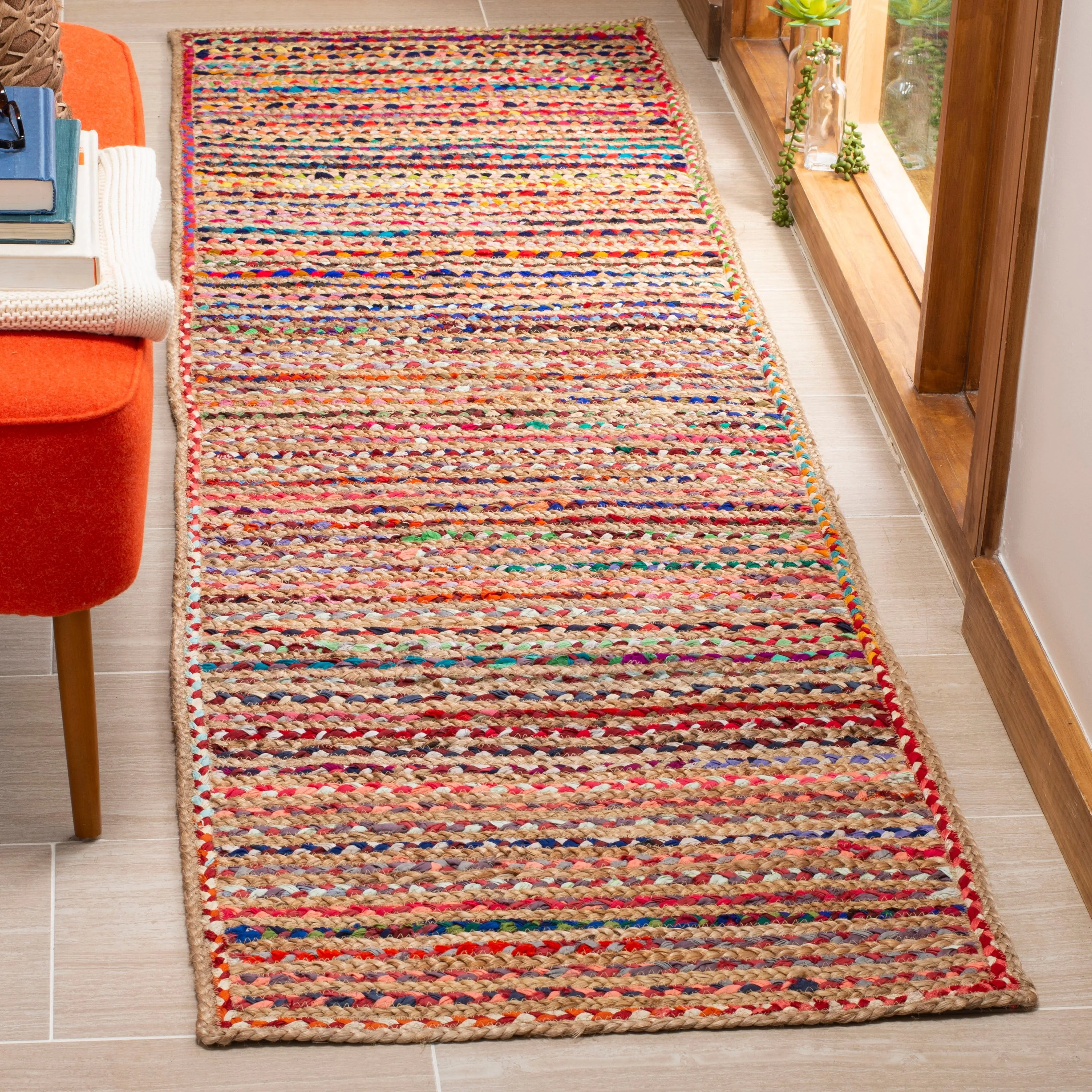 SAFAVIEH Handmade Cape Cod Eponine Coastal Jute Rug
