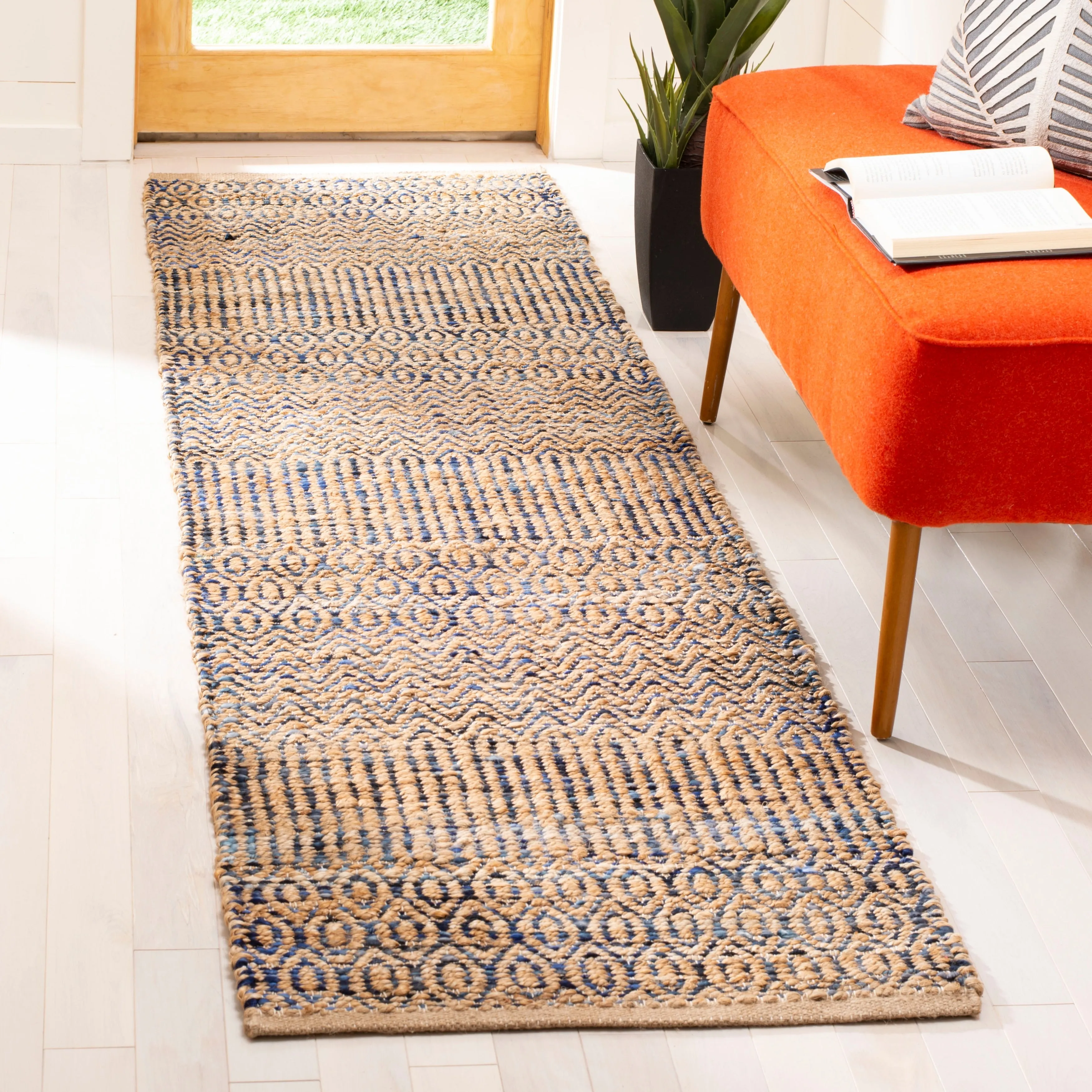 SAFAVIEH Handmade Cape Cod Hanora Coastal Jute Rug