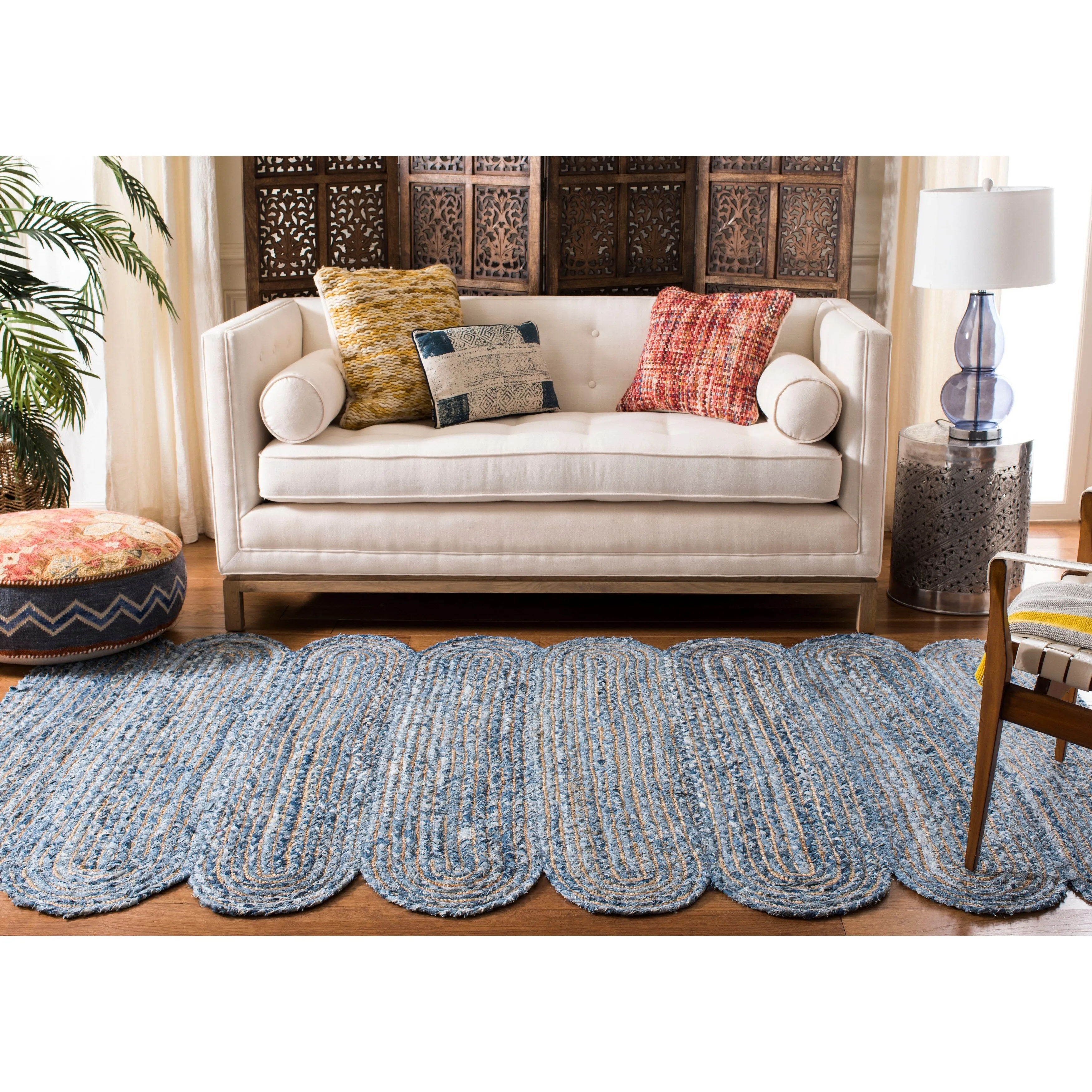 SAFAVIEH Handmade Cape Cod Hayrani Coastal Jute Rug