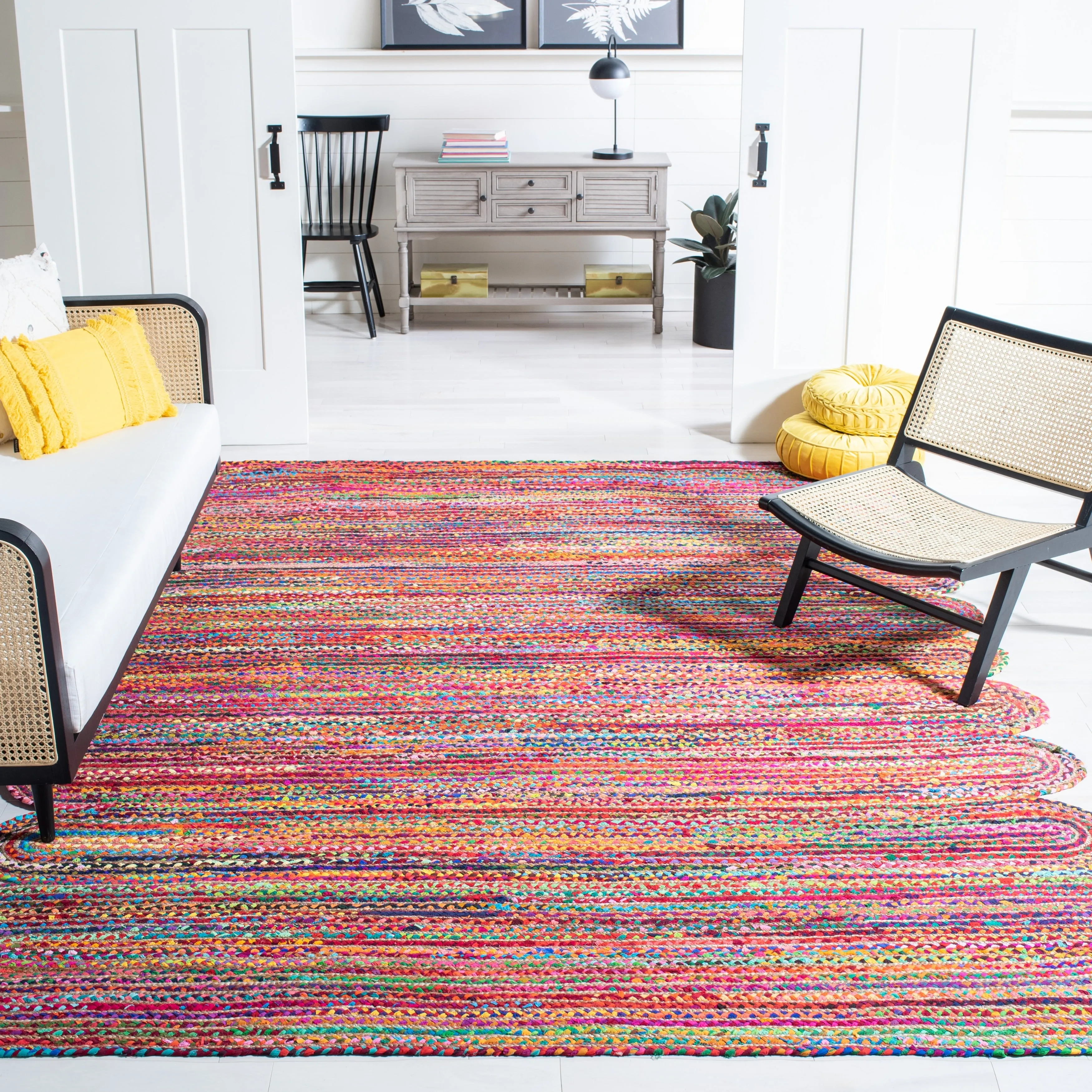 SAFAVIEH Handmade Cape Cod Hayrani Coastal Jute Rug
