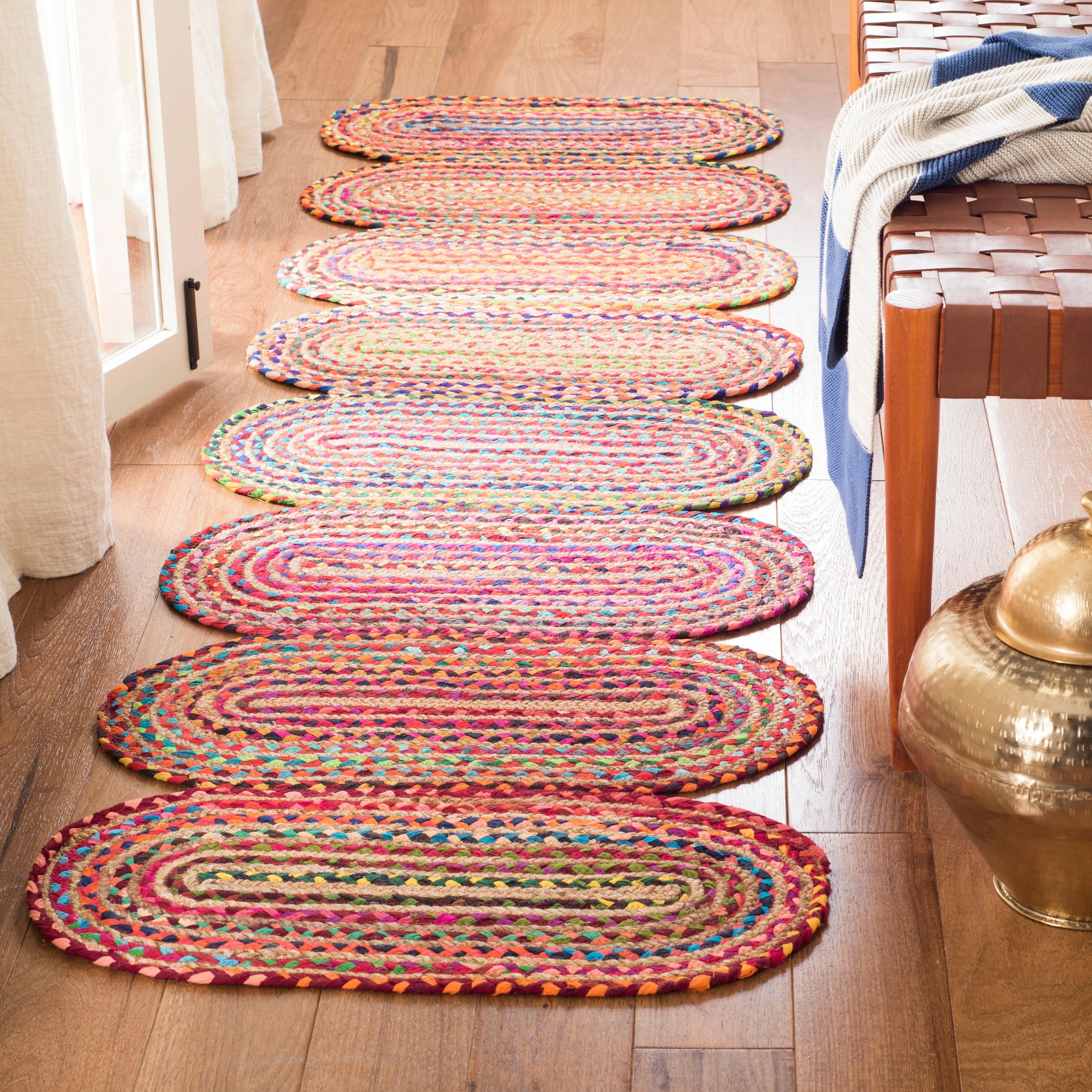 SAFAVIEH Handmade Cape Cod Hayrani Coastal Jute Rug