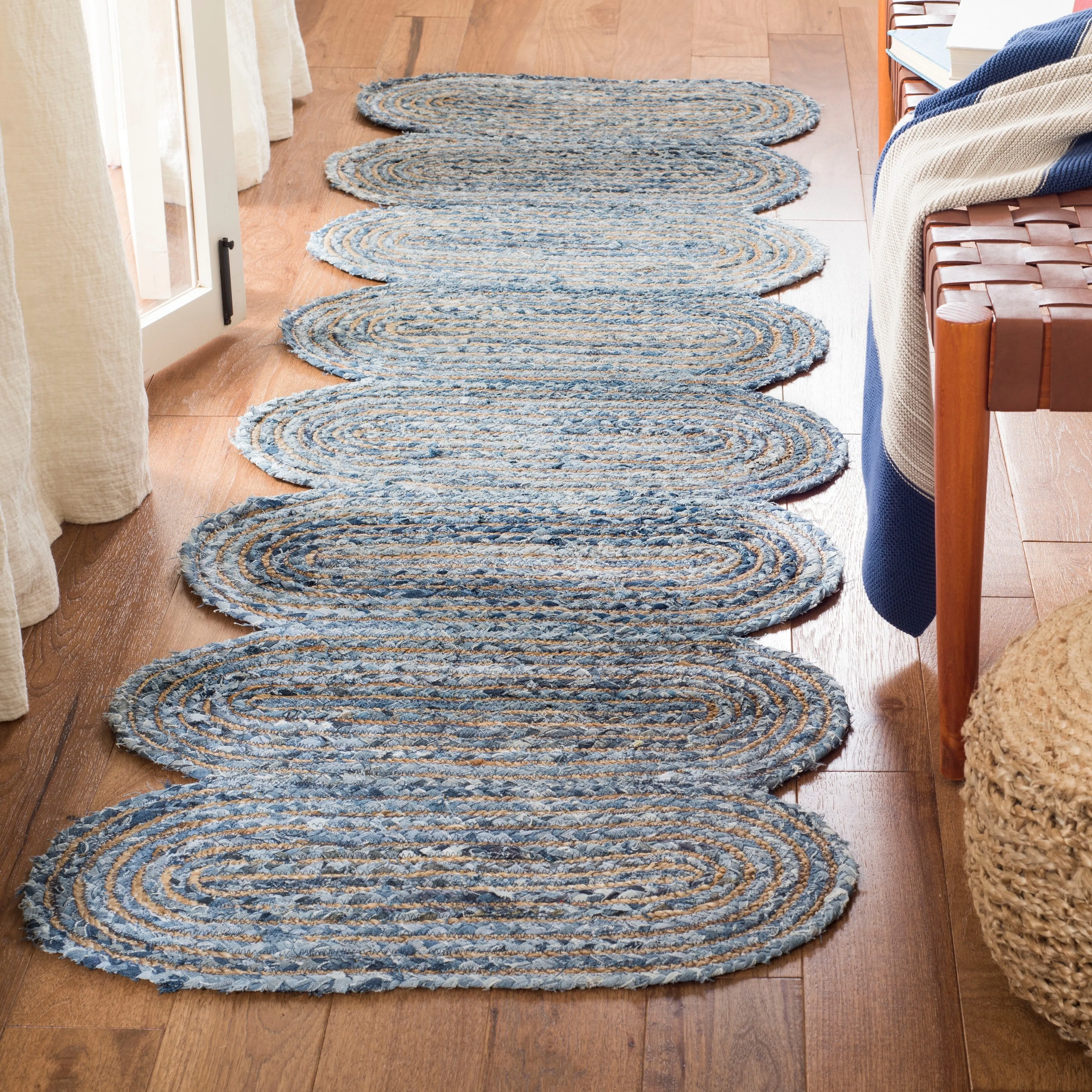 SAFAVIEH Handmade Cape Cod Hayrani Coastal Jute Rug