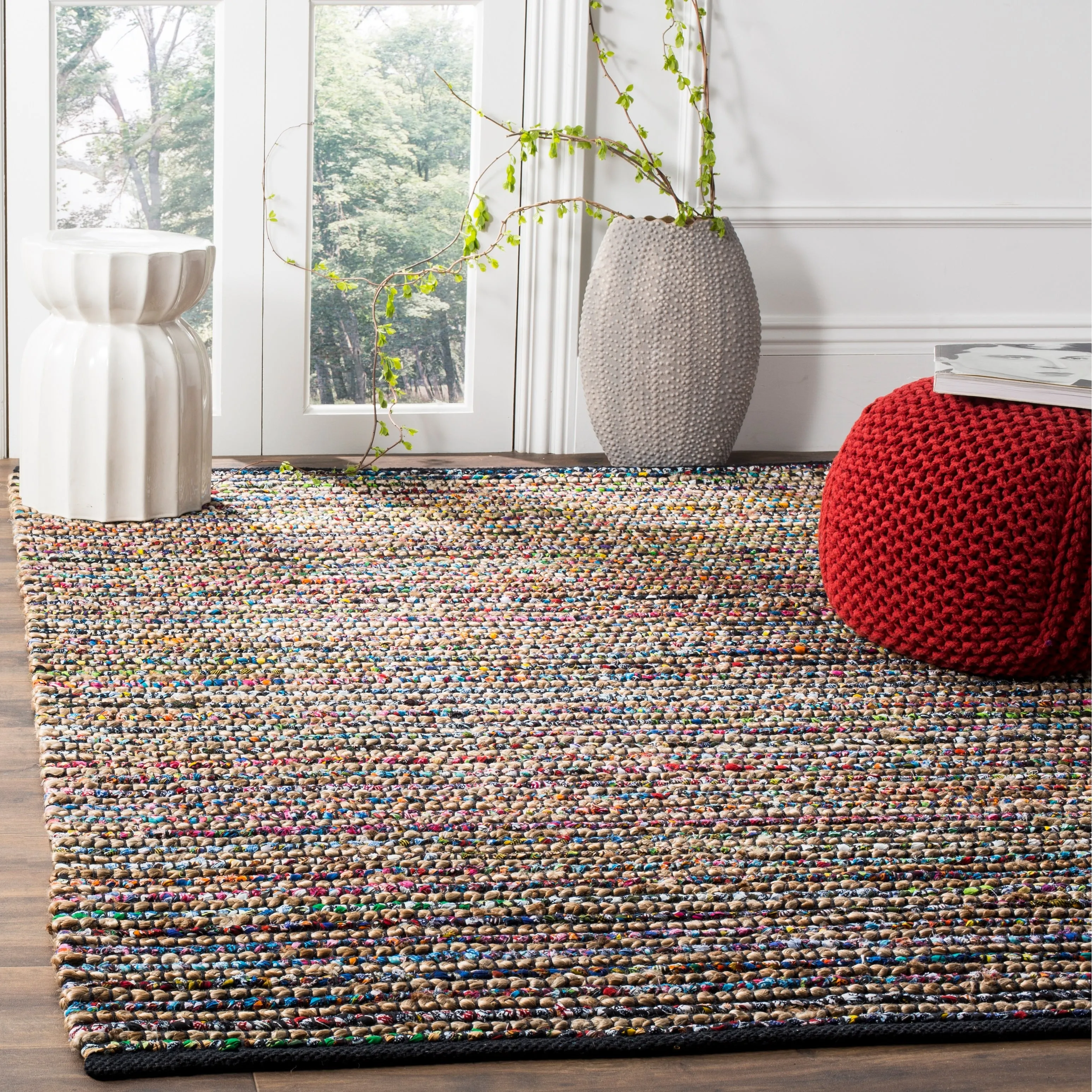 SAFAVIEH Handmade Cape Cod Huberte Bohemian Jute Rug