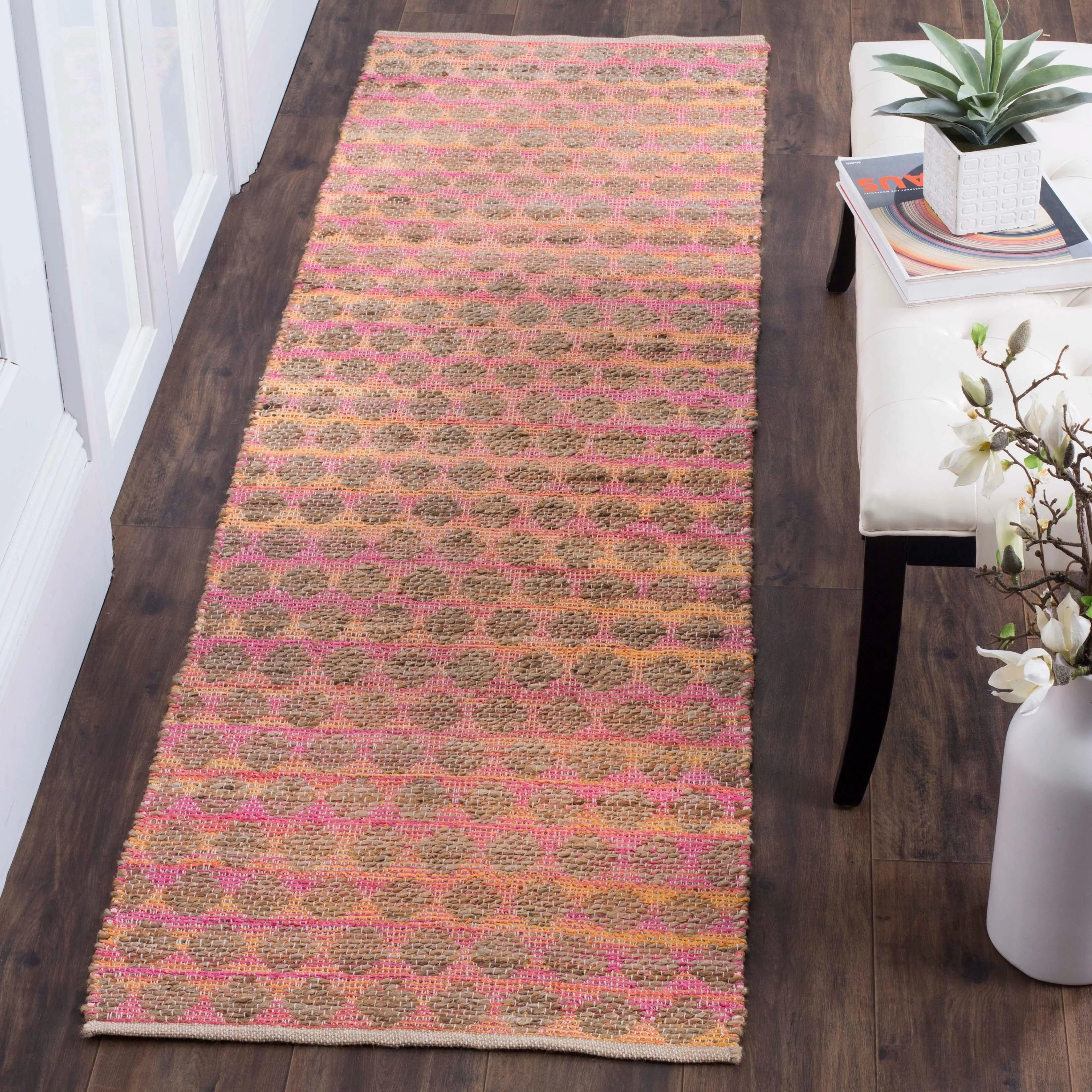 SAFAVIEH Handmade Cape Cod Majella Coastal Jute Rug