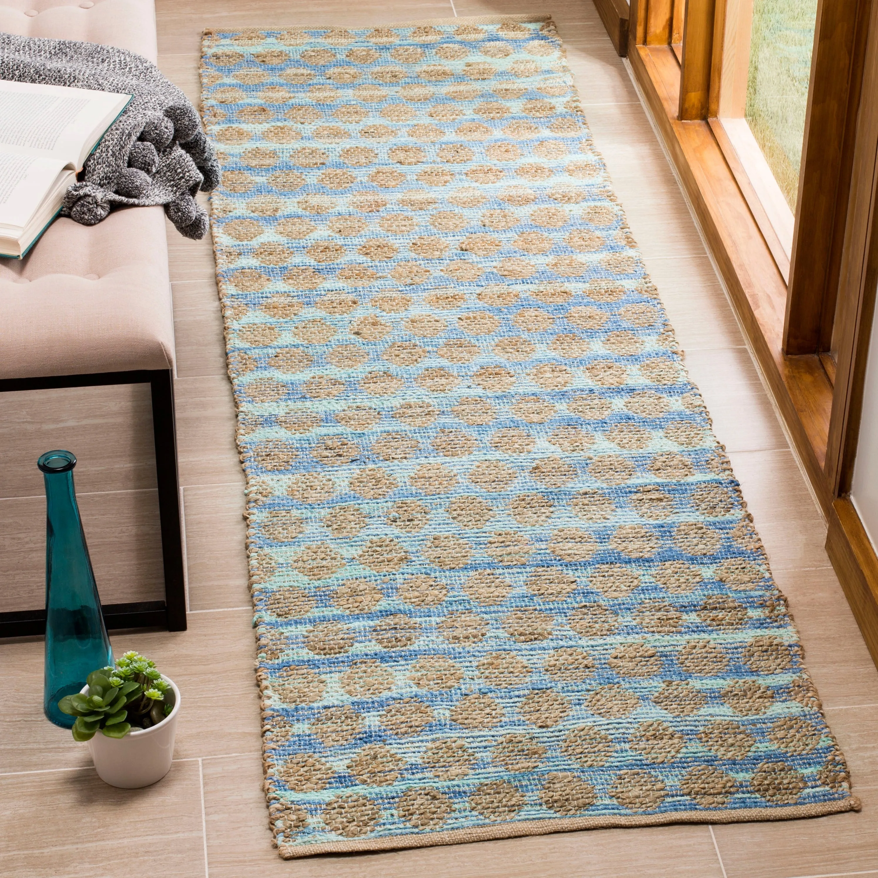 SAFAVIEH Handmade Cape Cod Majella Coastal Jute Rug