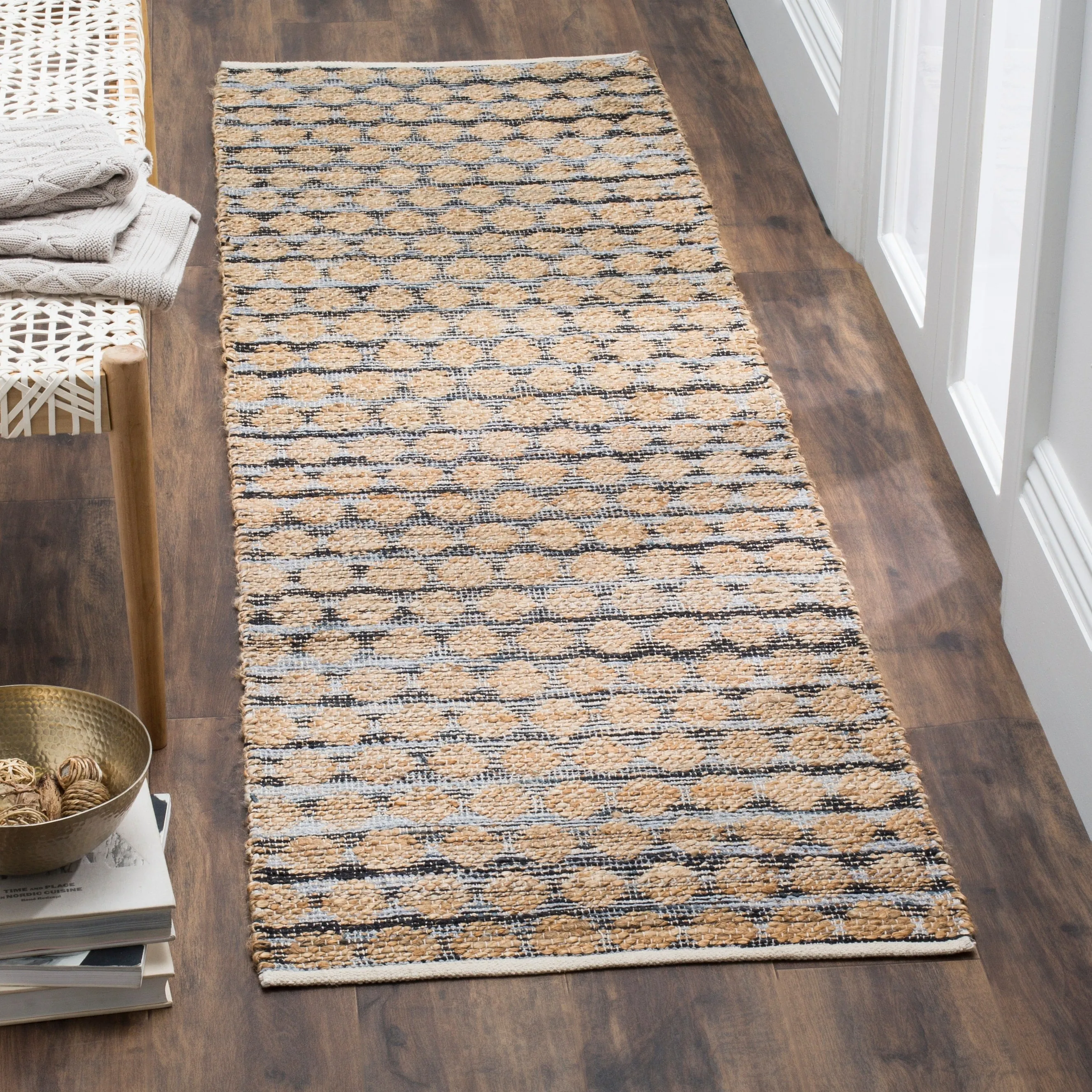 SAFAVIEH Handmade Cape Cod Majella Coastal Jute Rug