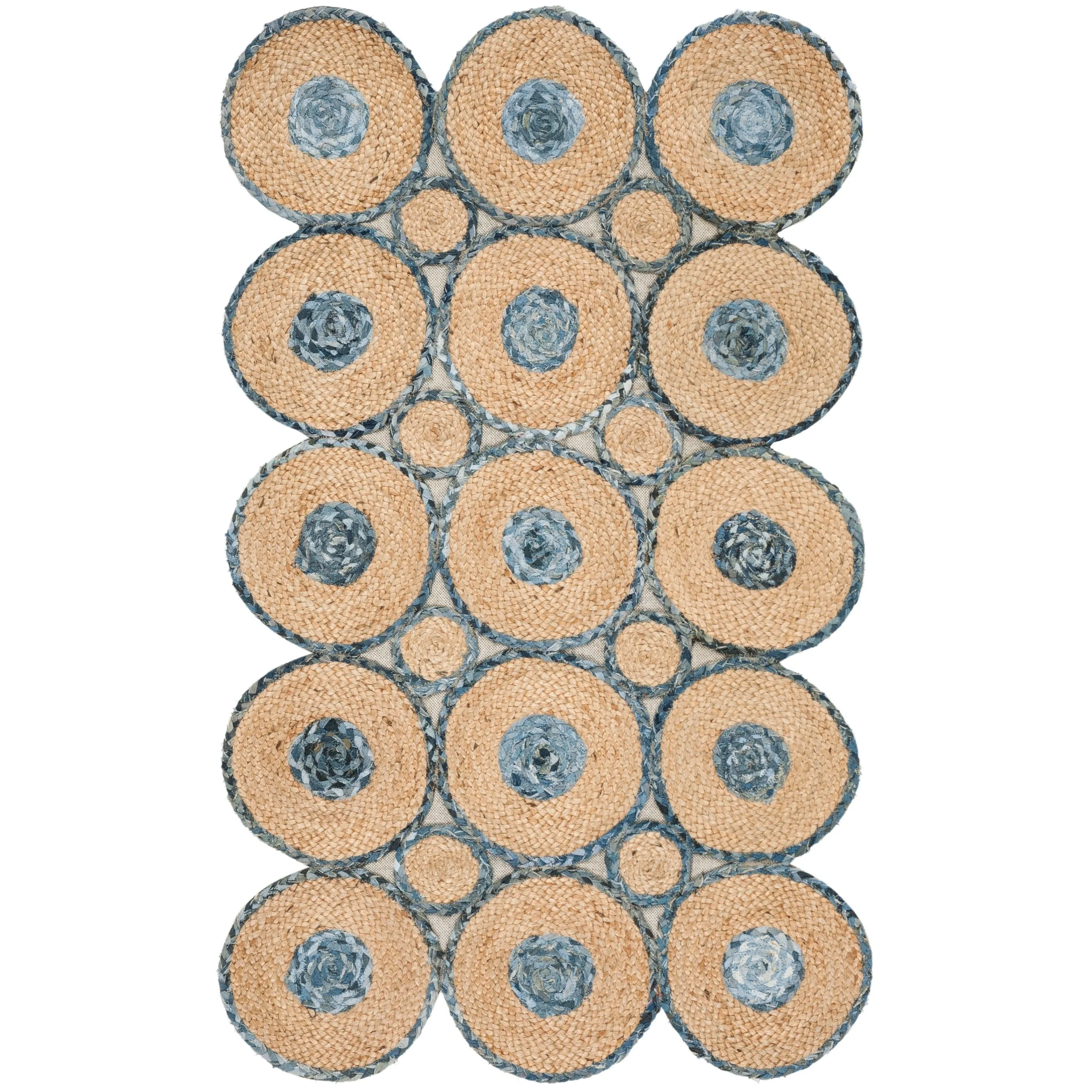 SAFAVIEH Handmade Cape Cod Megi Coastal Jute Rug