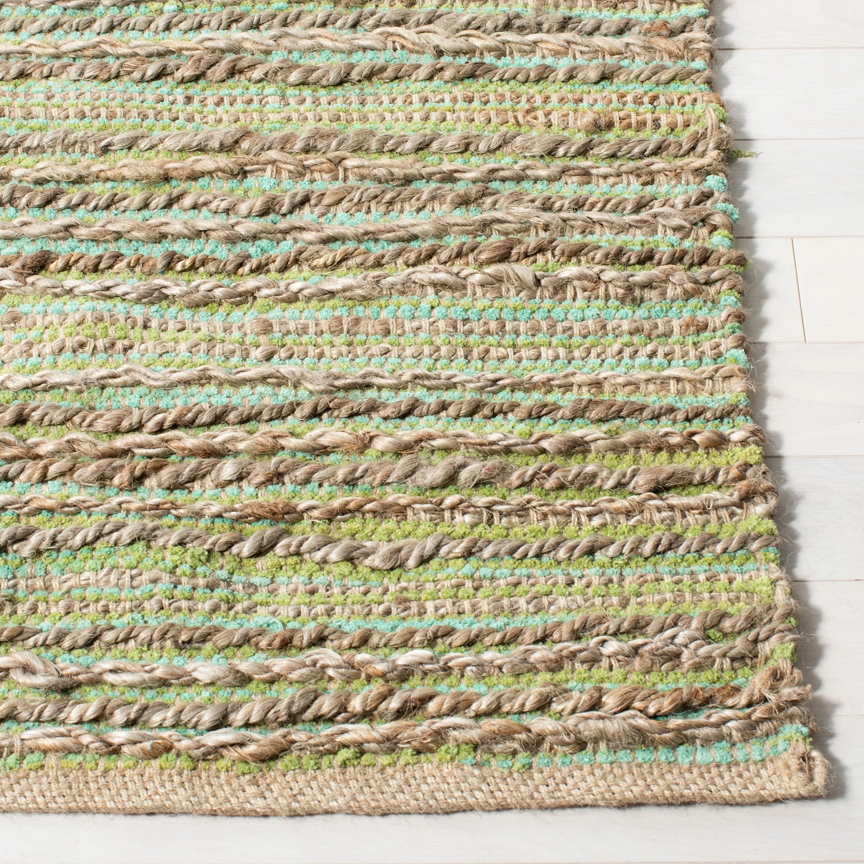 SAFAVIEH Handmade Cape Cod Nicolien Coastal Jute Rug