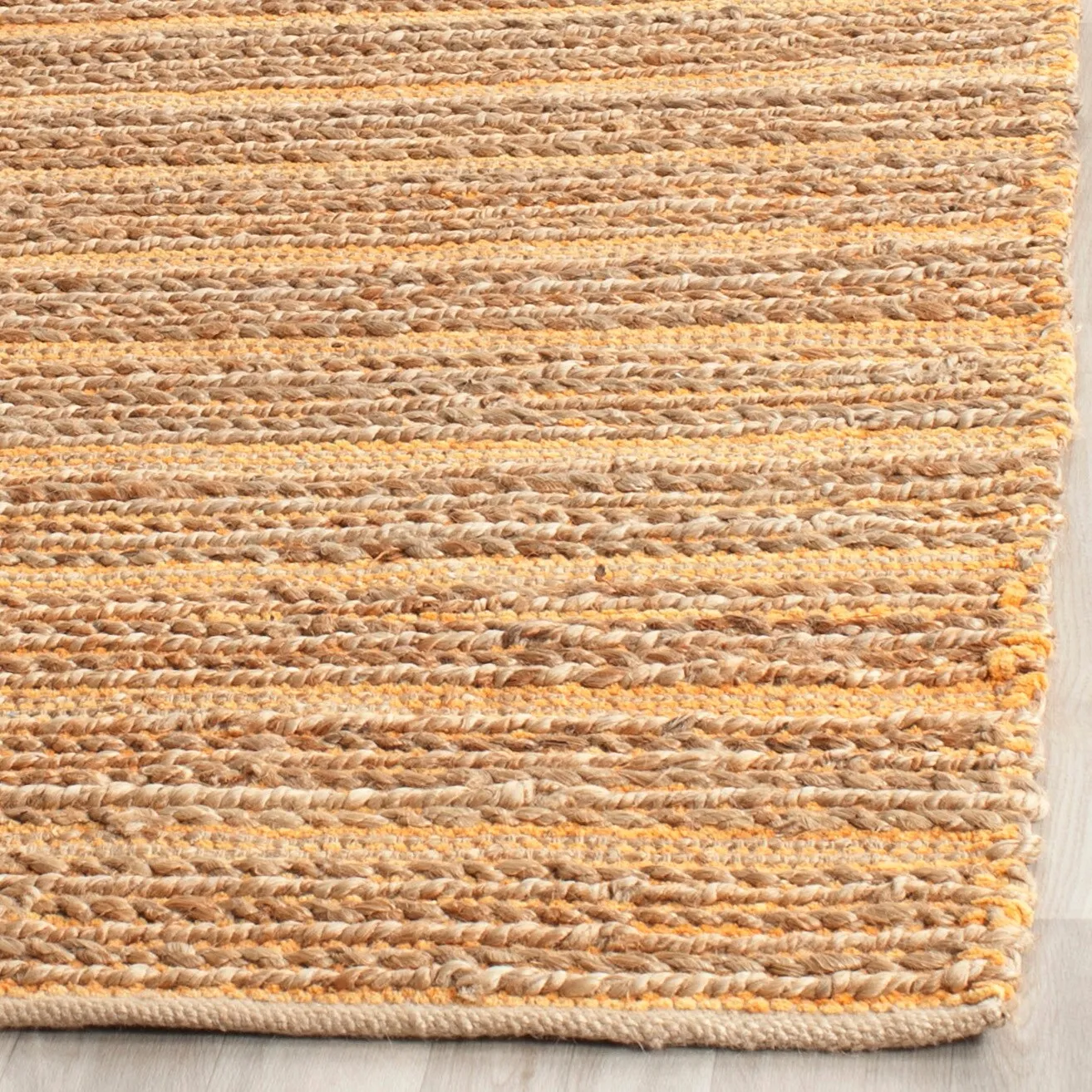 SAFAVIEH Handmade Cape Cod Nicolien Coastal Jute Rug