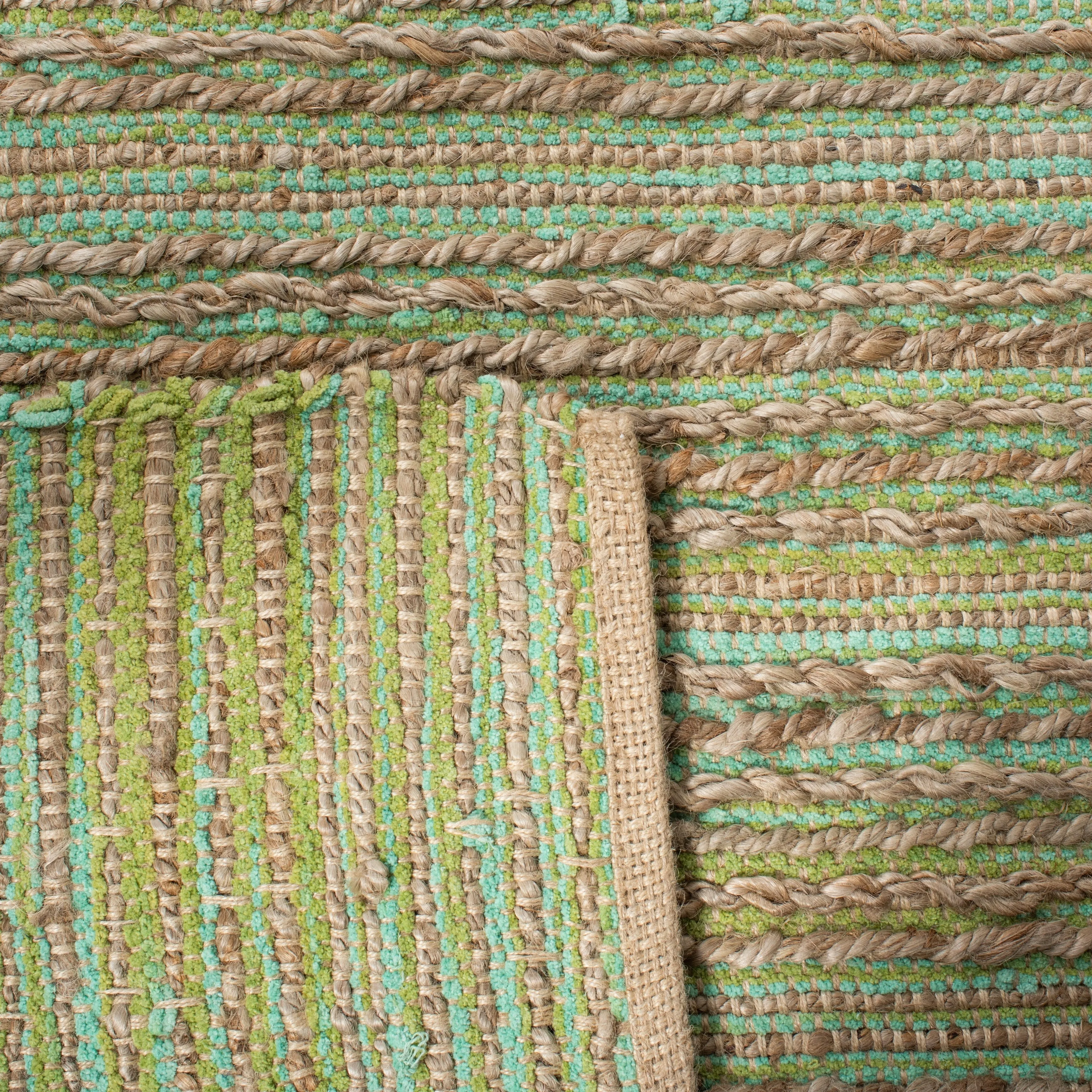 SAFAVIEH Handmade Cape Cod Nicolien Coastal Jute Rug