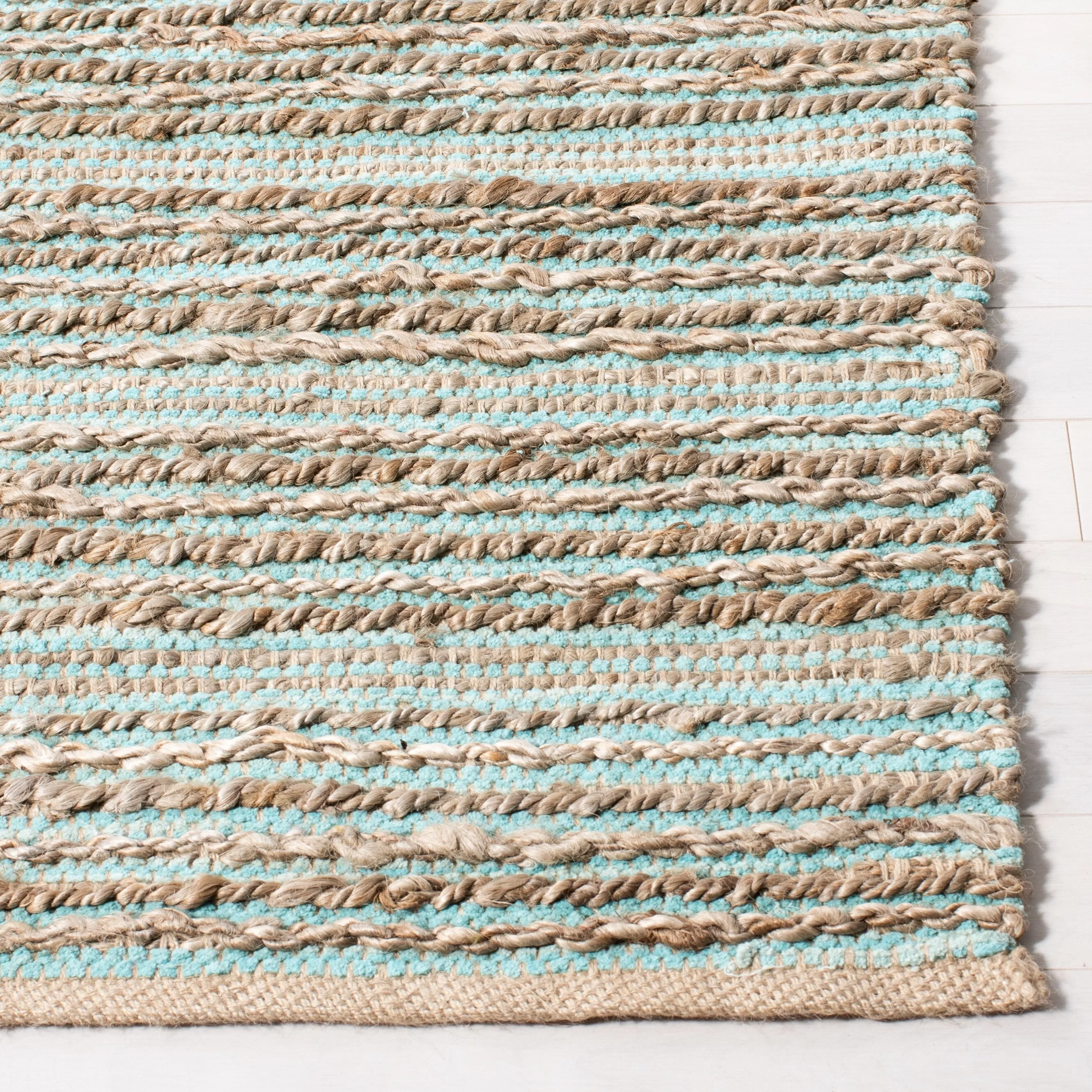 SAFAVIEH Handmade Cape Cod Nicolien Coastal Jute Rug