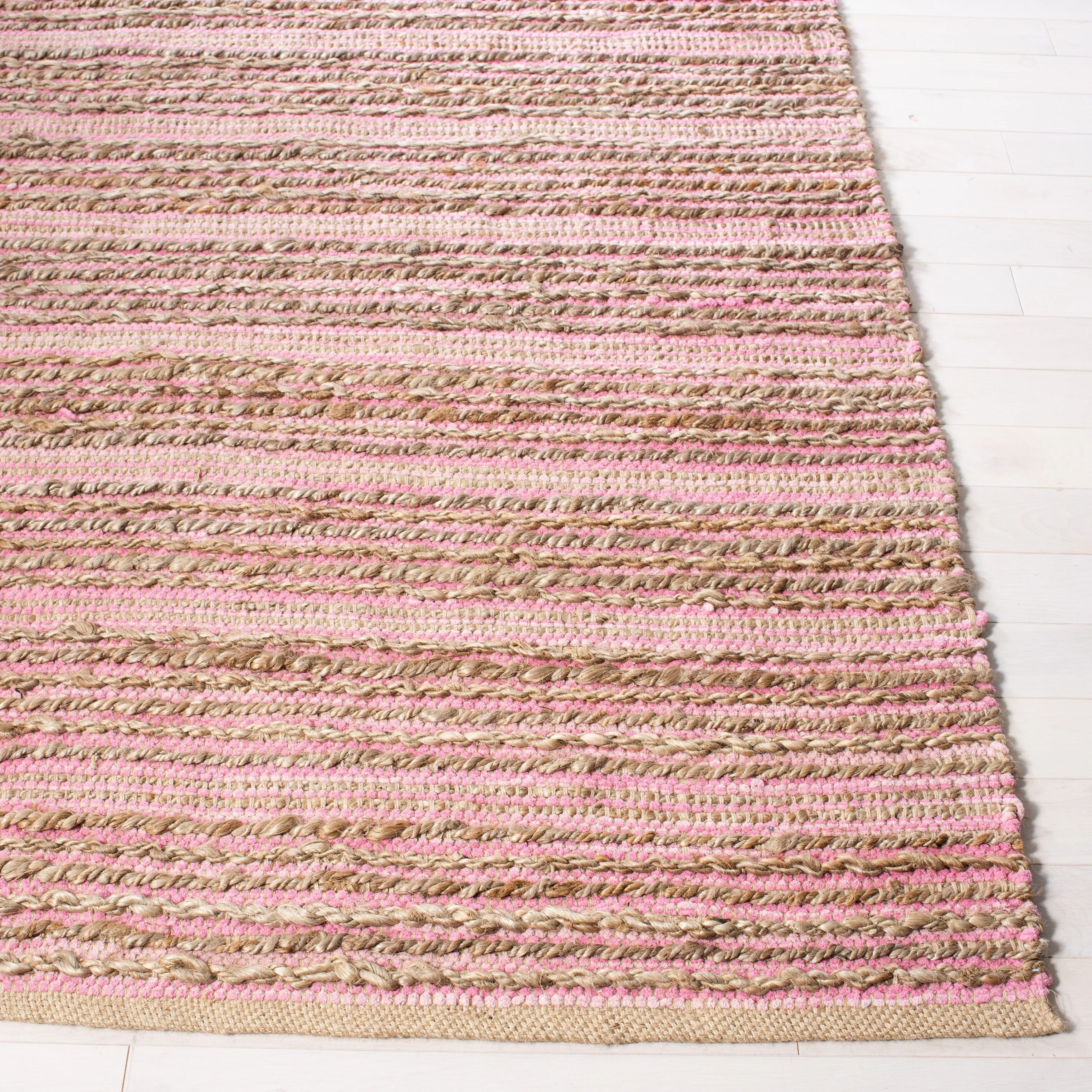 SAFAVIEH Handmade Cape Cod Nicolien Coastal Jute Rug