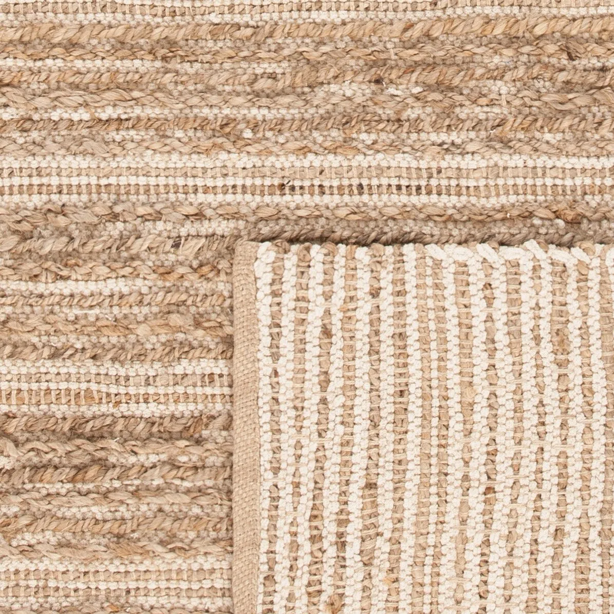 SAFAVIEH Handmade Cape Cod Nicolien Coastal Jute Rug
