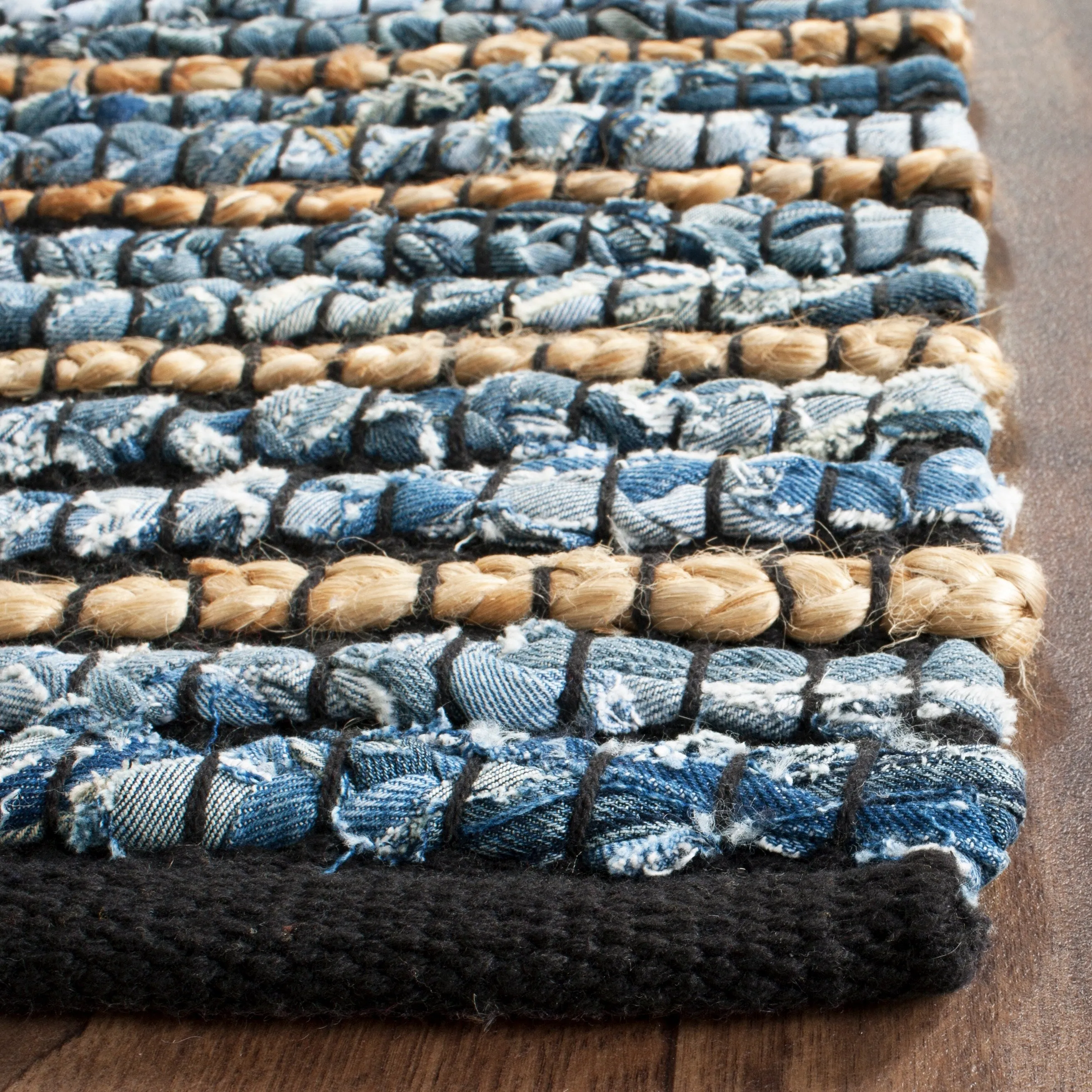 SAFAVIEH Handmade Cape Cod Shinako Bohemian Jute Rug