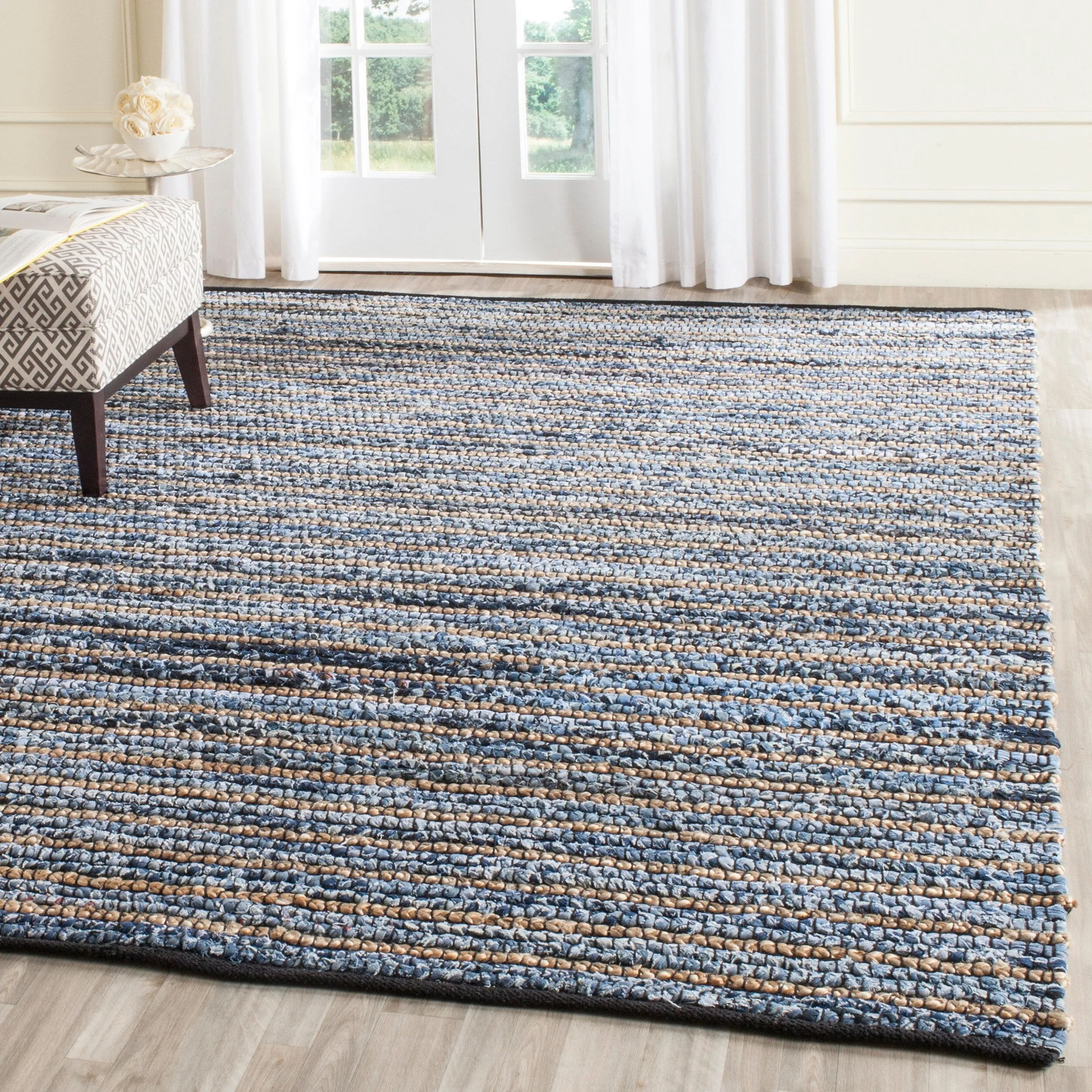 SAFAVIEH Handmade Cape Cod Shinako Bohemian Jute Rug
