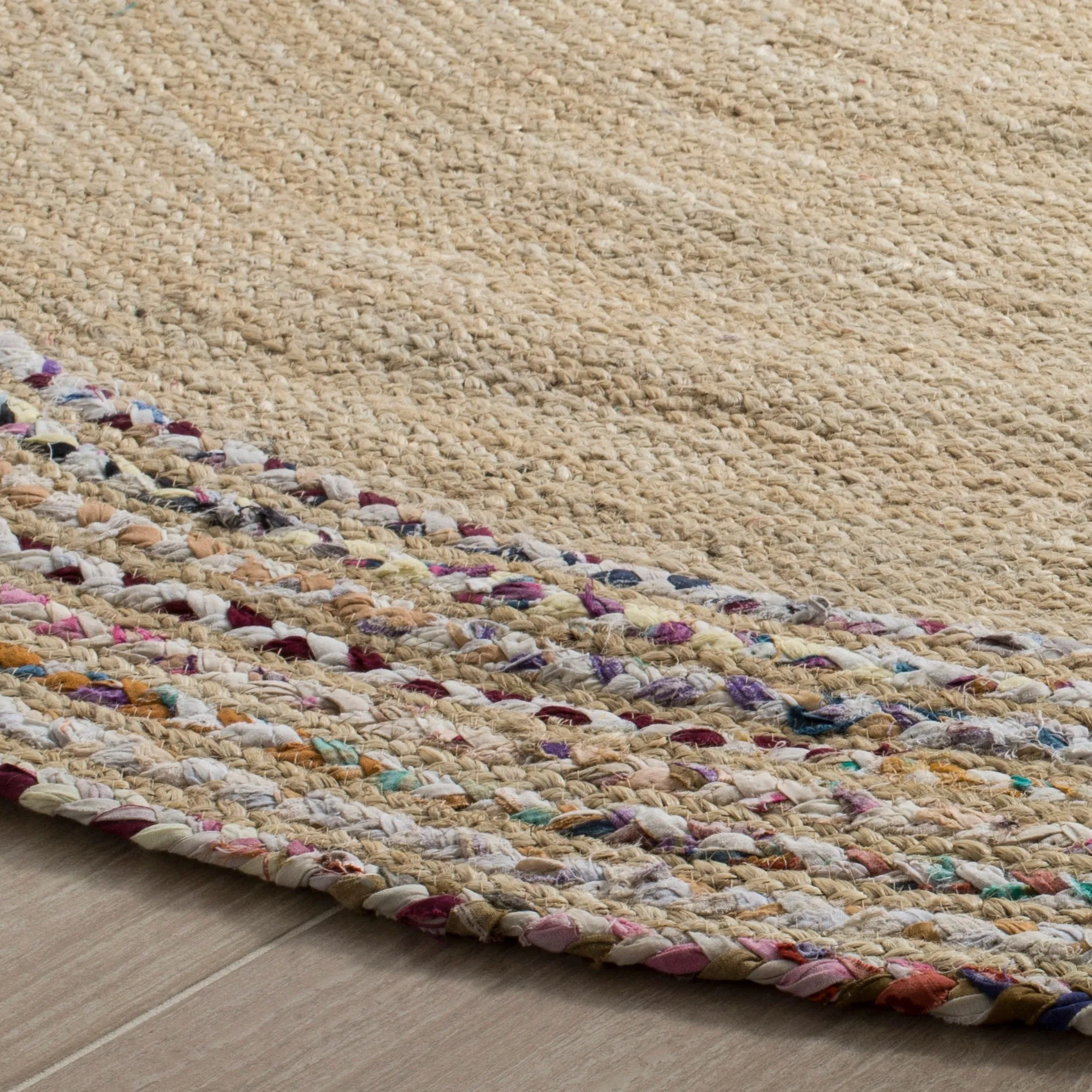 SAFAVIEH Handmade Cape Cod Sonica Coastal Jute Rug