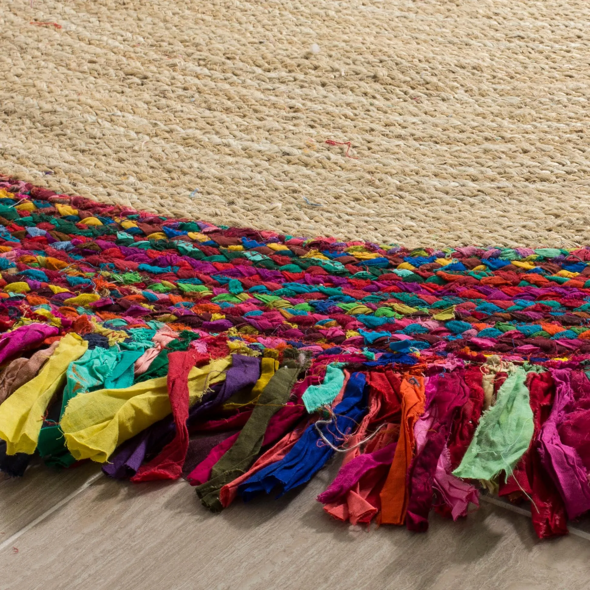 SAFAVIEH Handmade Cape Cod Telli Coastal Jute Rug with