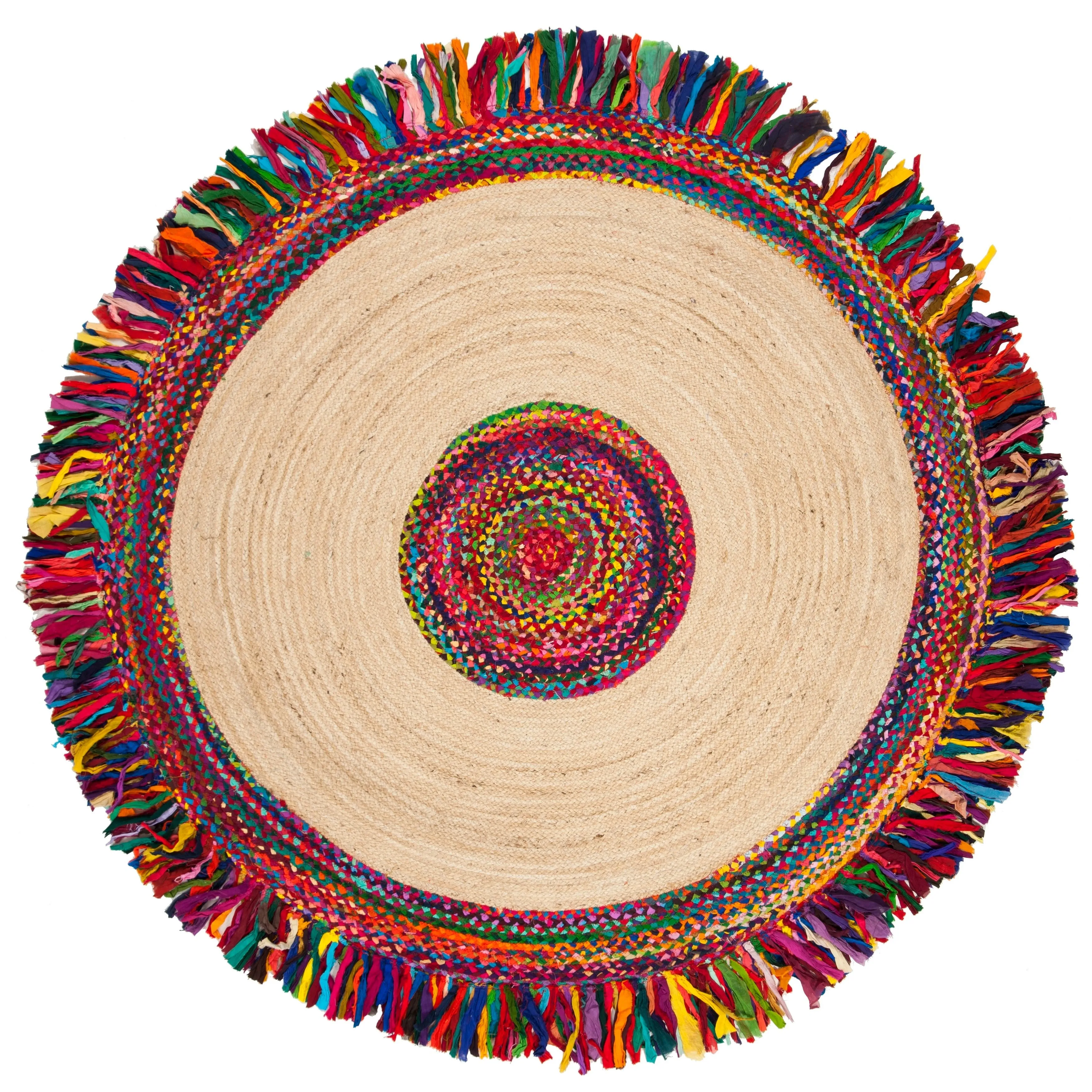 SAFAVIEH Handmade Cape Cod Telli Coastal Jute Rug with