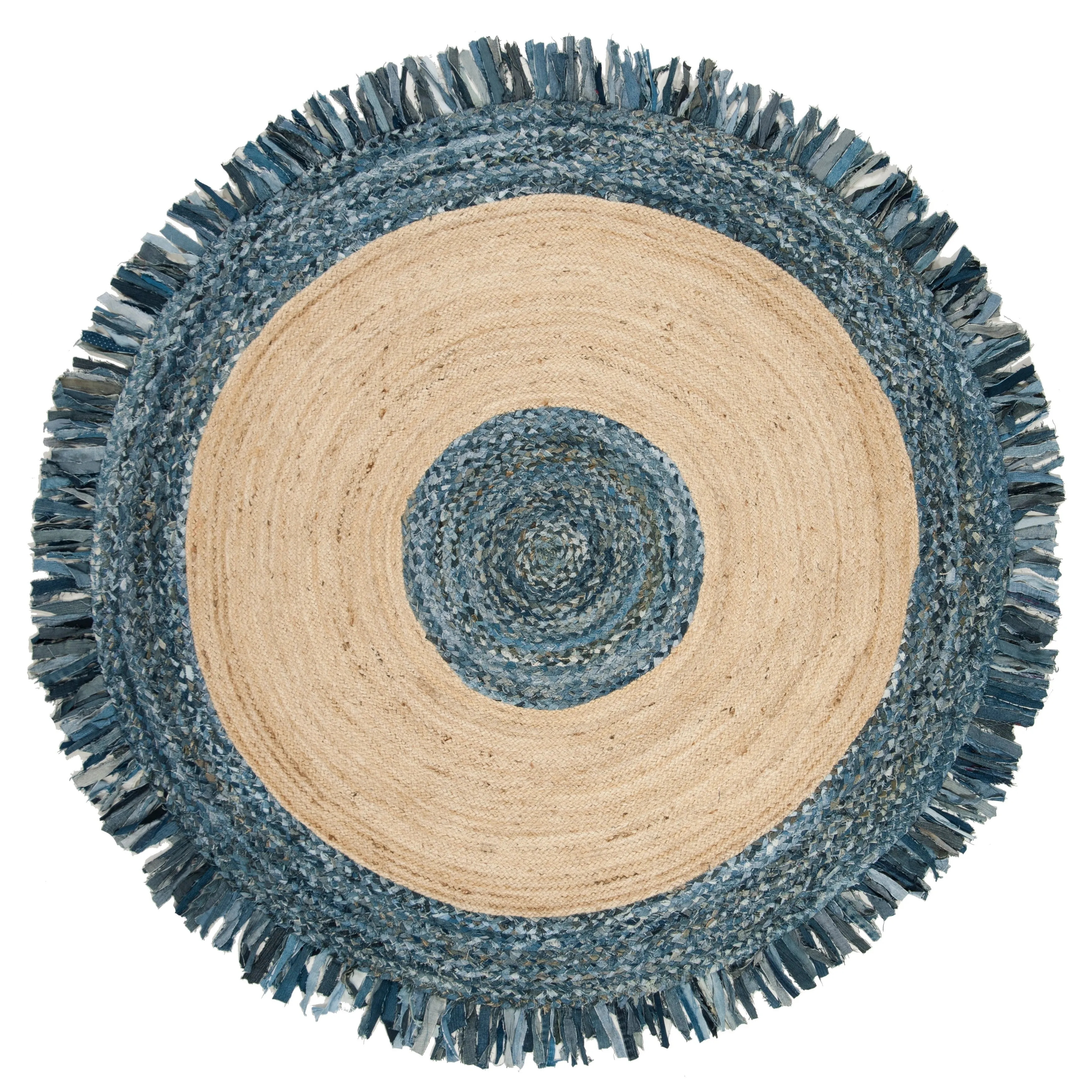 SAFAVIEH Handmade Cape Cod Telli Coastal Jute Rug with