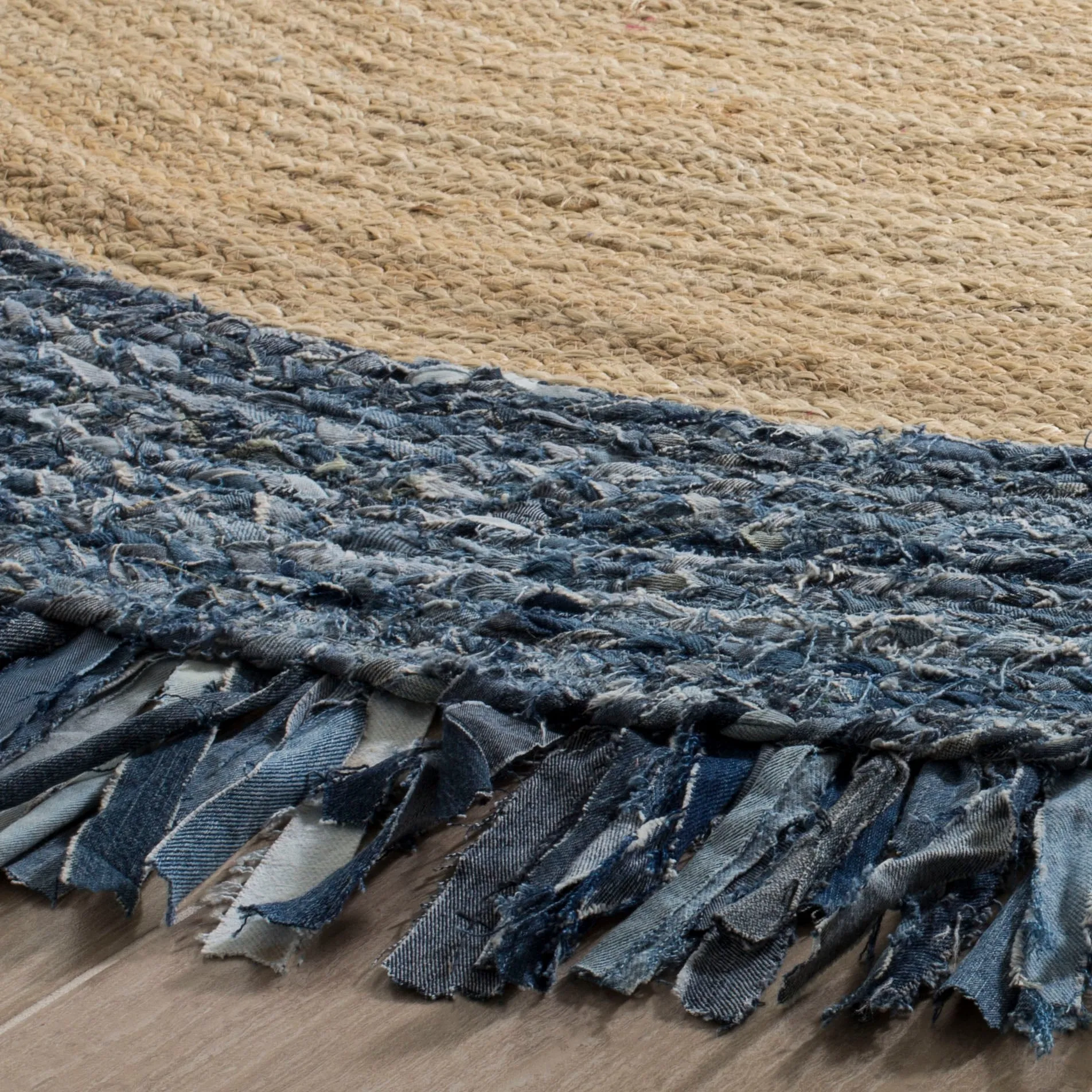 SAFAVIEH Handmade Cape Cod Telli Coastal Jute Rug with