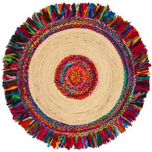 SAFAVIEH Handmade Cape Cod Telli Coastal Jute Rug with