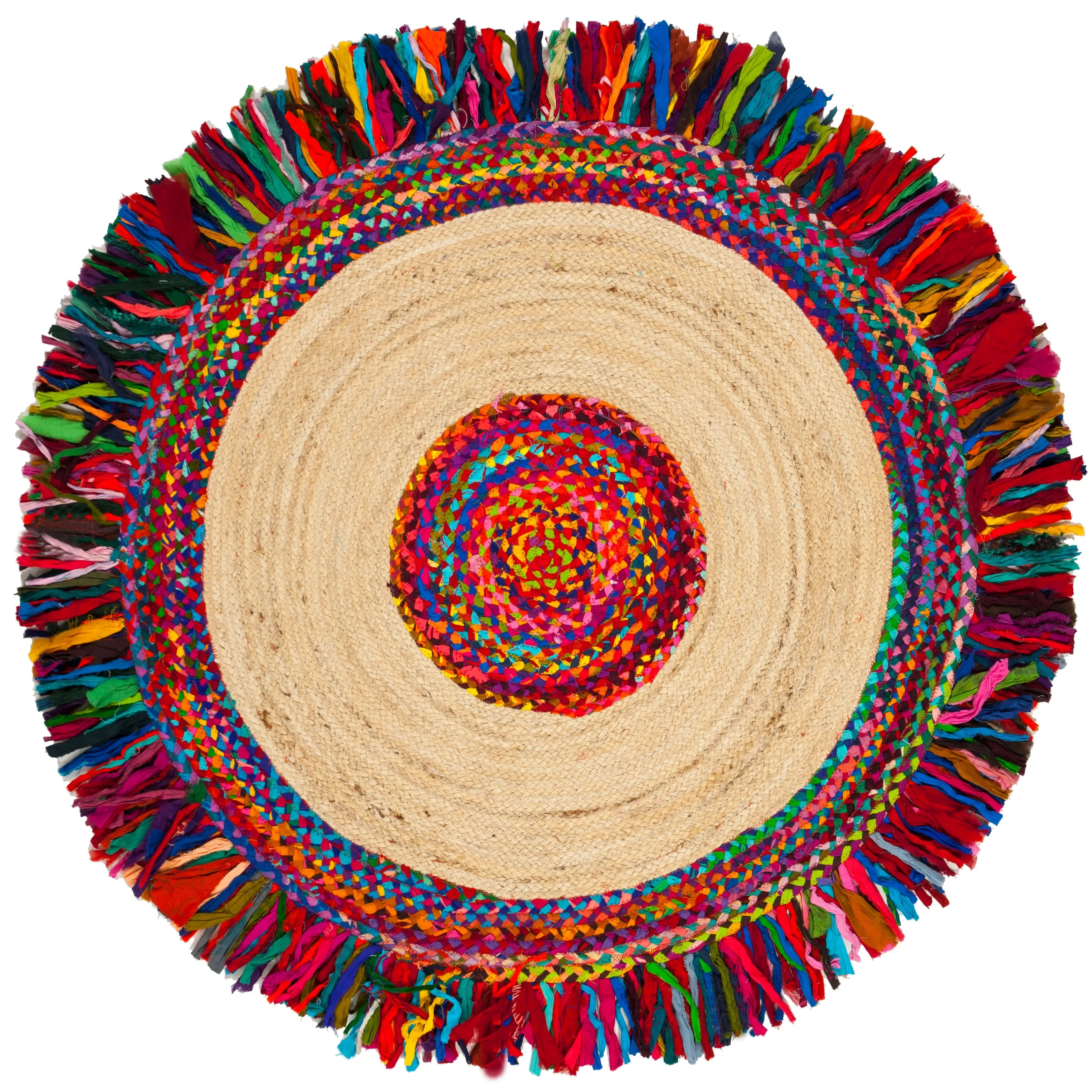 SAFAVIEH Handmade Cape Cod Telli Coastal Jute Rug with