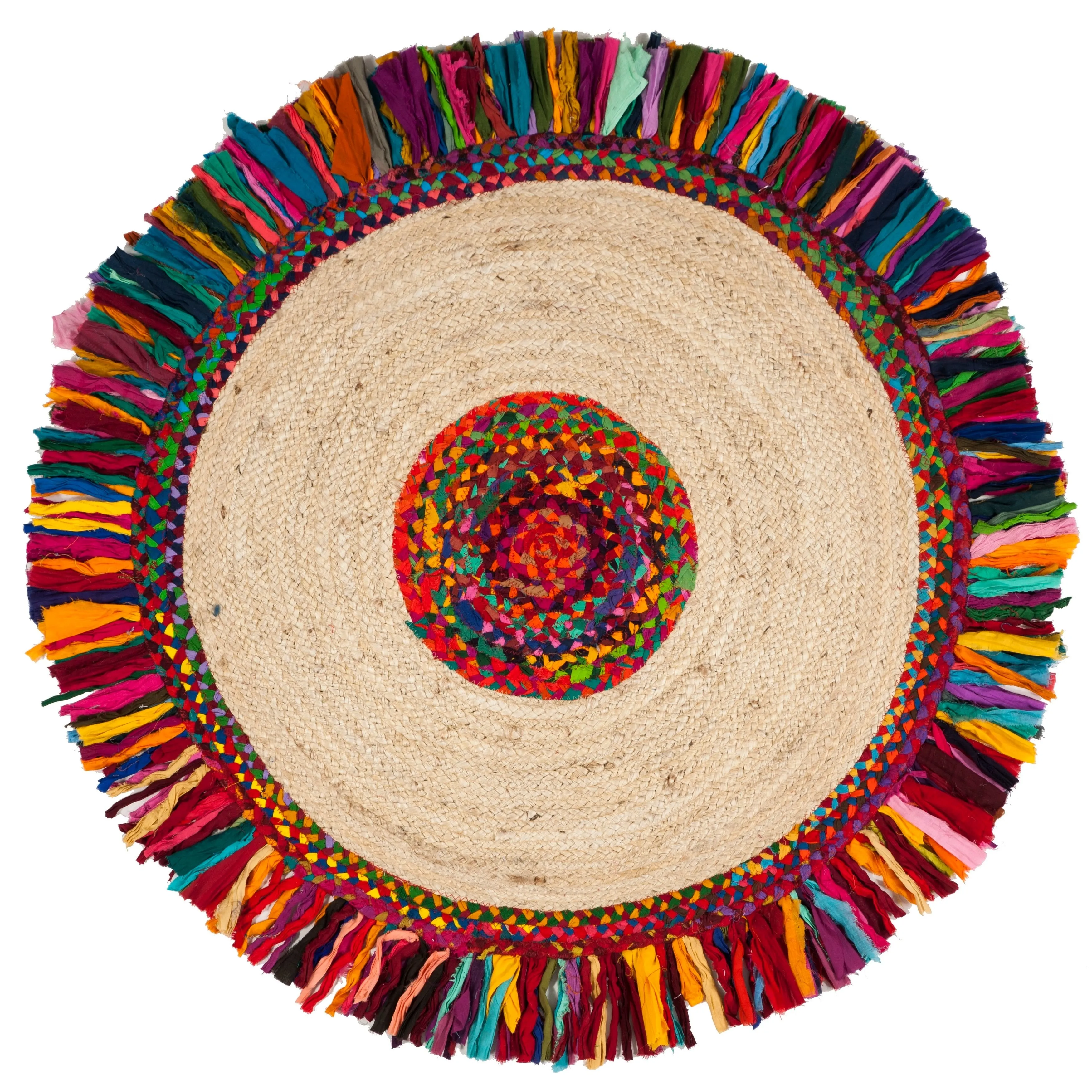 SAFAVIEH Handmade Cape Cod Telli Coastal Jute Rug with