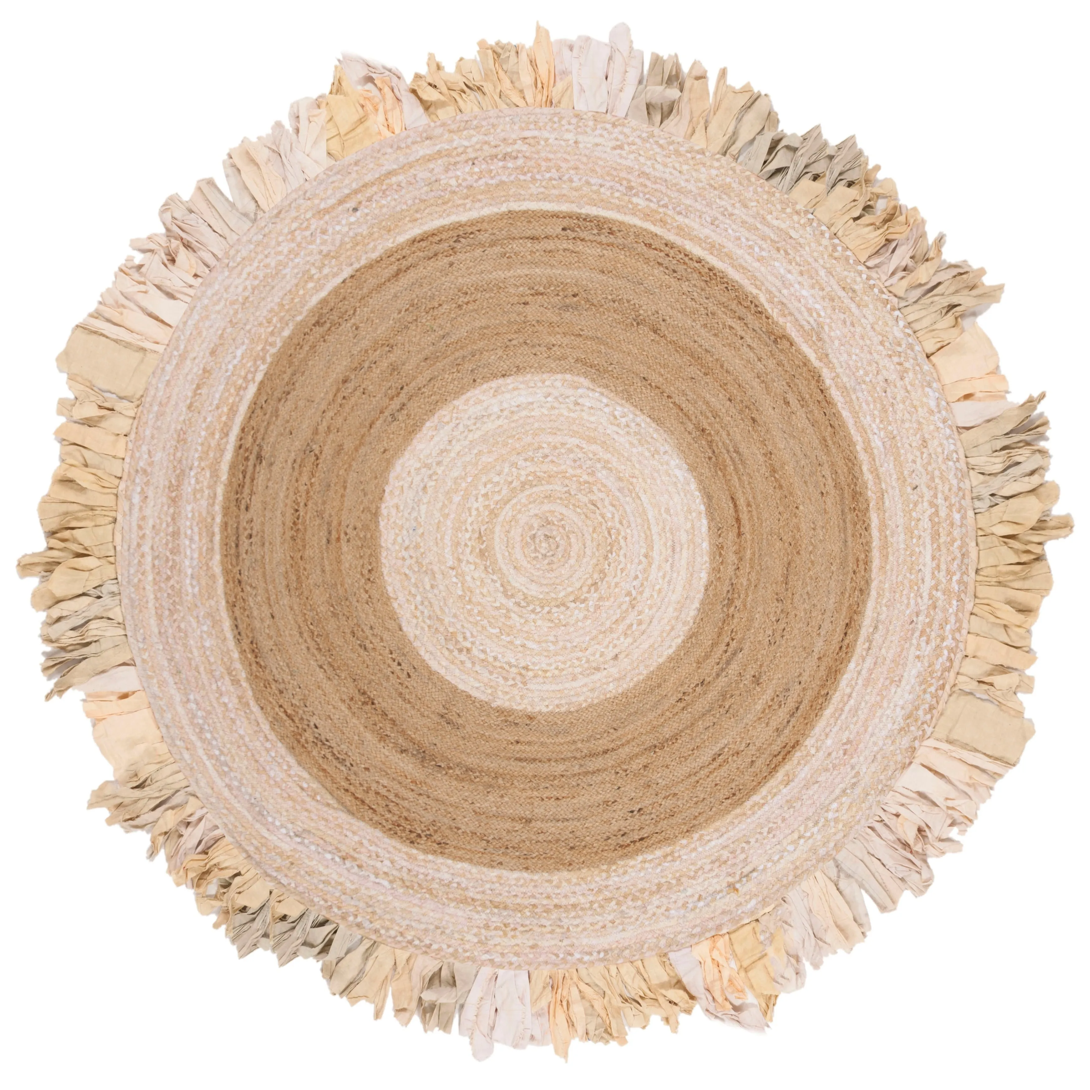SAFAVIEH Handmade Cape Cod Wobke Jute Rug with Fringe