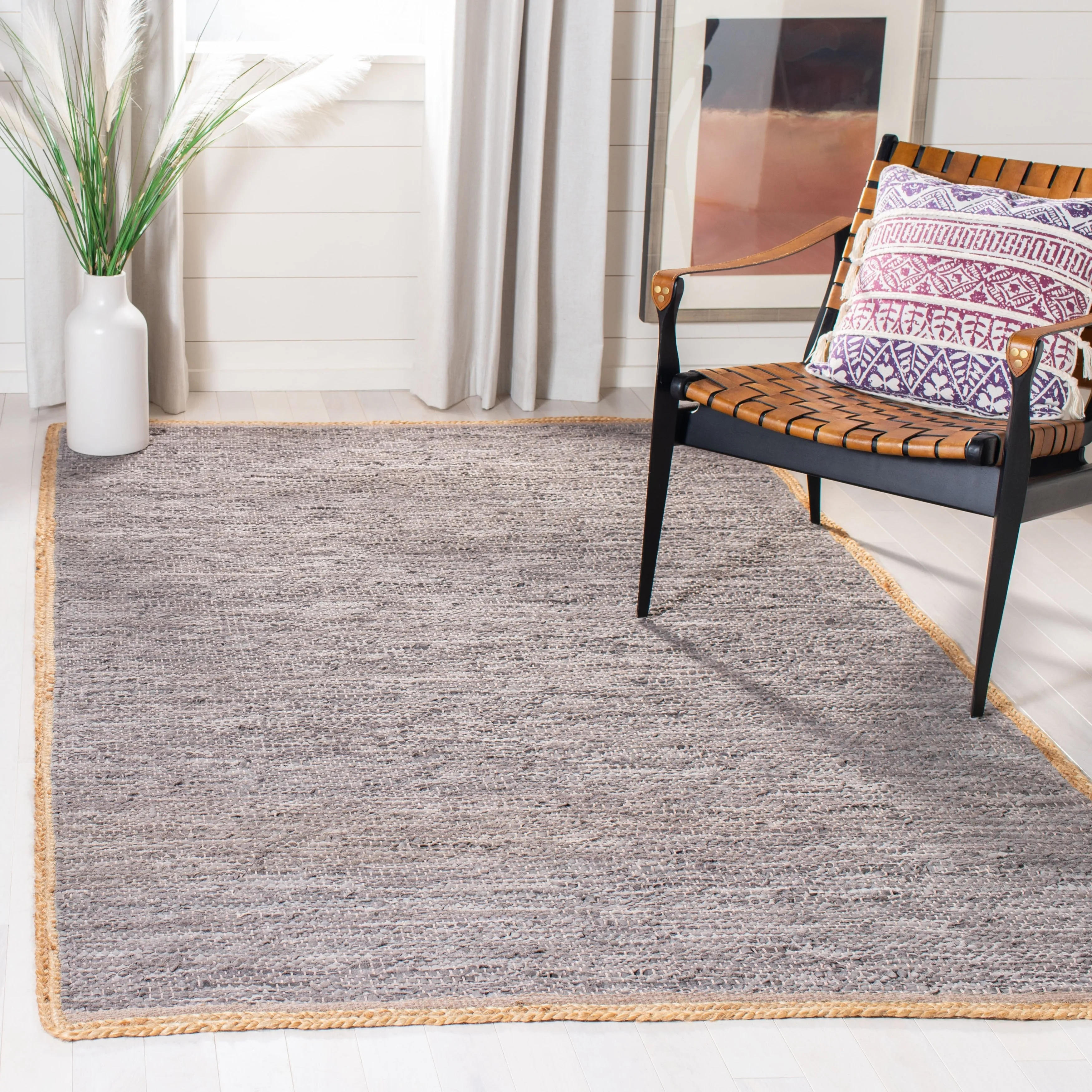 SAFAVIEH Handmade Cape Cod Xanum Coastal Jute Rug