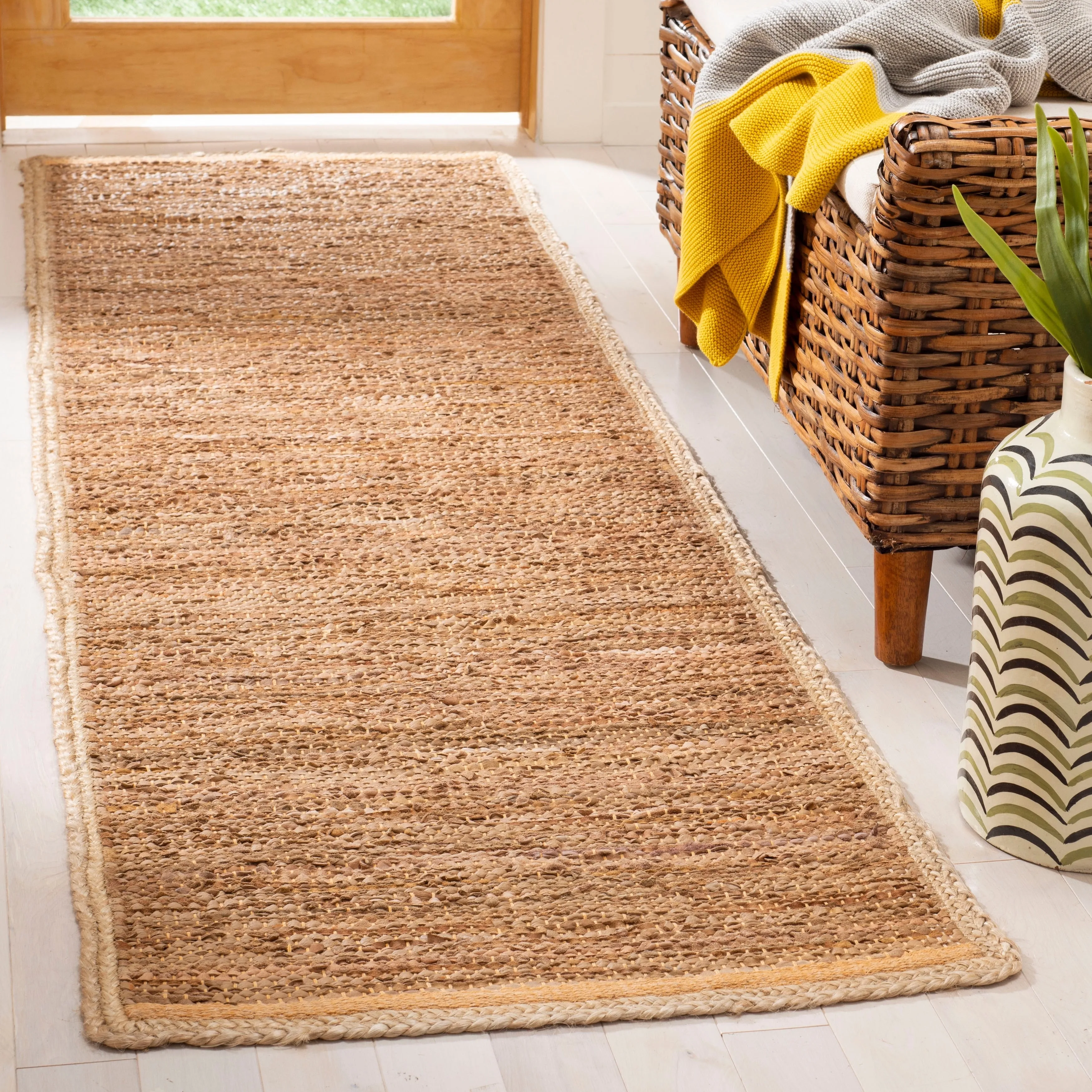 SAFAVIEH Handmade Cape Cod Xanum Coastal Jute Rug
