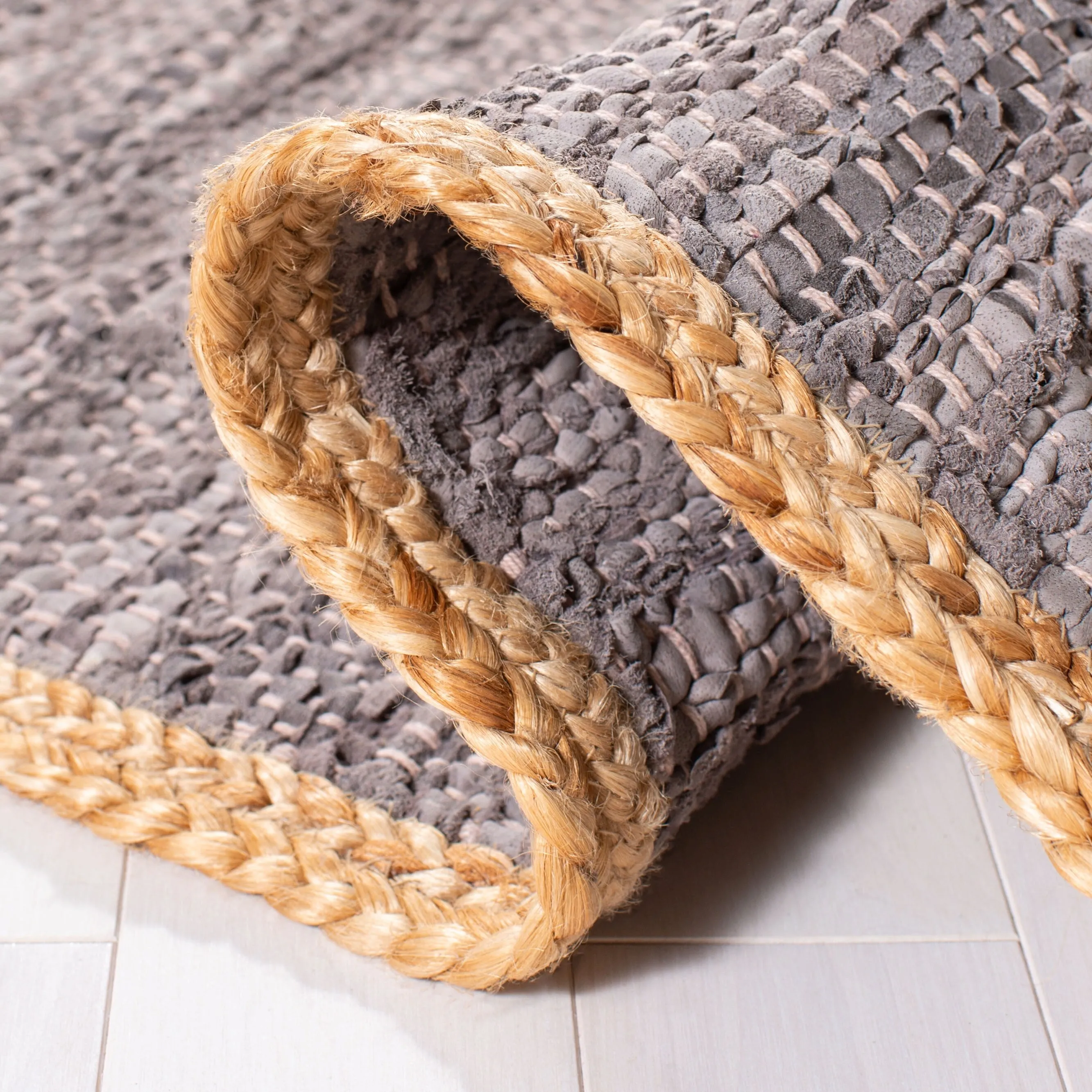 SAFAVIEH Handmade Cape Cod Xanum Coastal Jute Rug