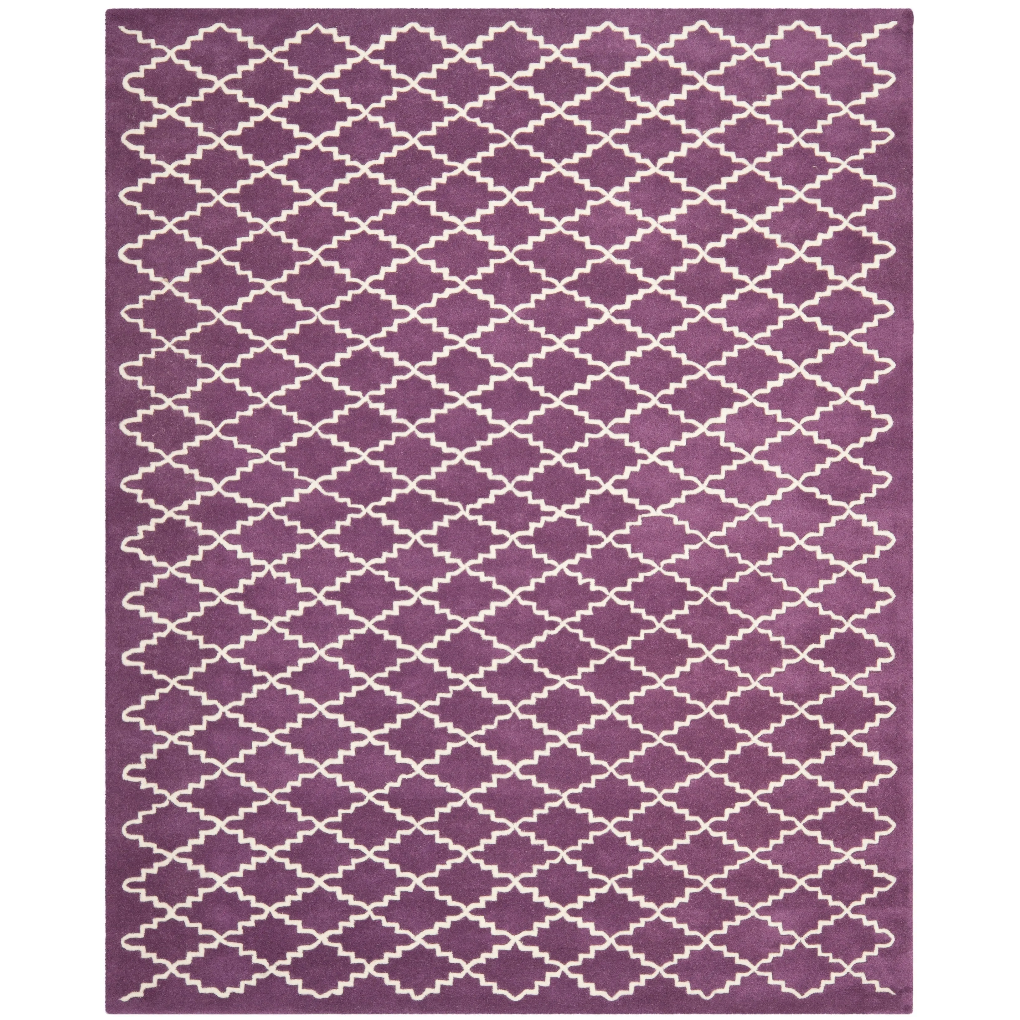 SAFAVIEH Handmade Chatham Slavna Modern Moroccan Wool Rug