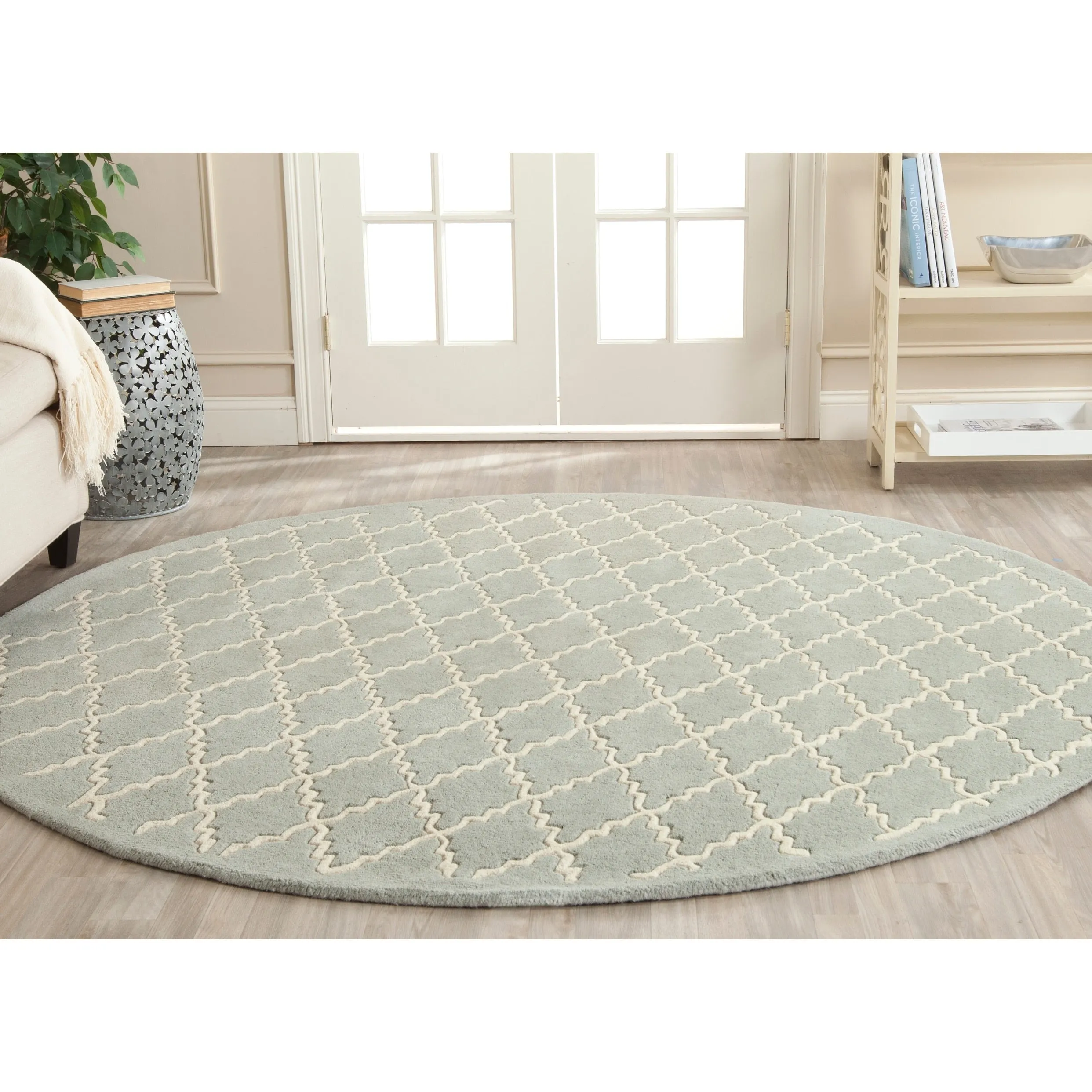 SAFAVIEH Handmade Chatham Slavna Modern Moroccan Wool Rug